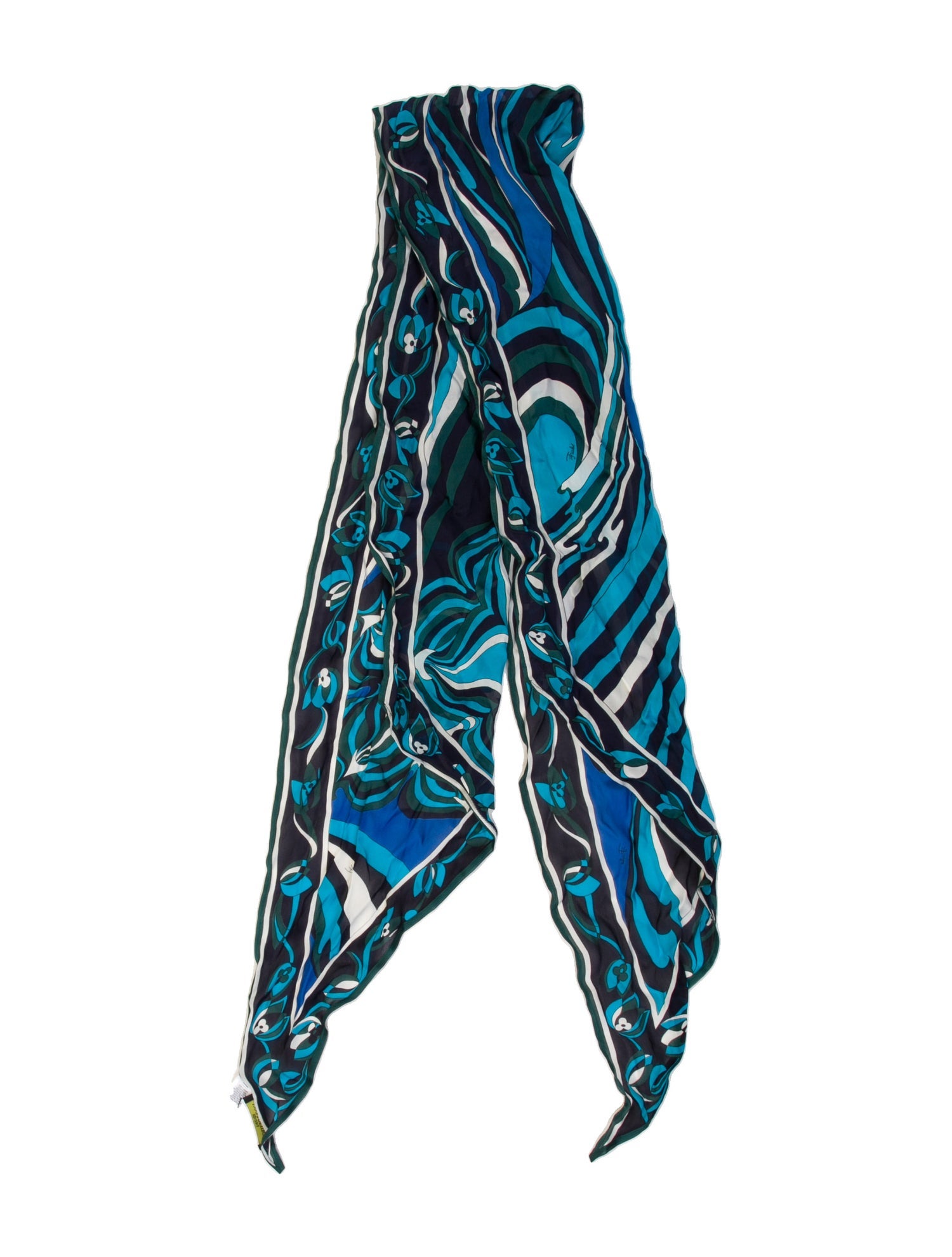 Emilio Pucci Silk Printed Scarf