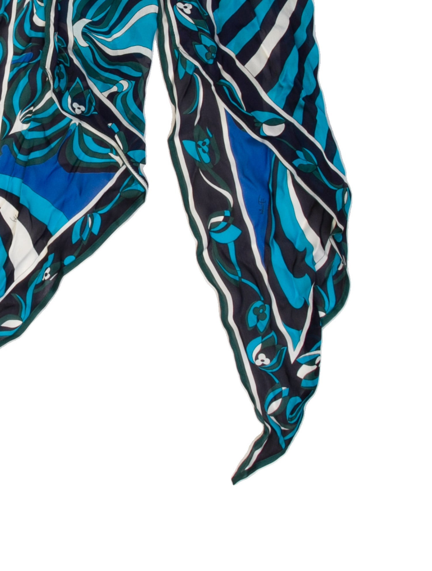 Emilio Pucci Silk Printed Scarf