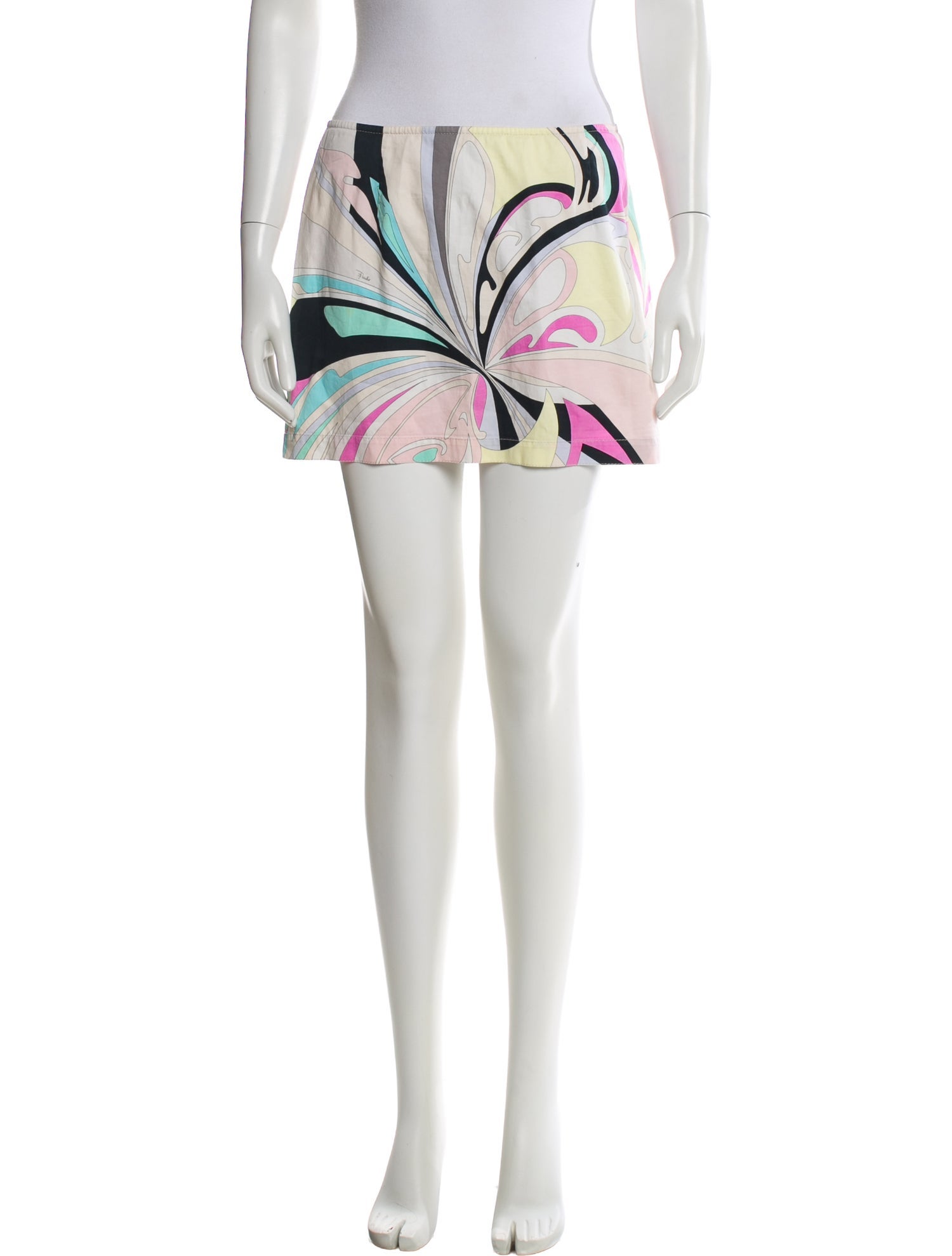 Emilio Pucci Printed Mini Skirt