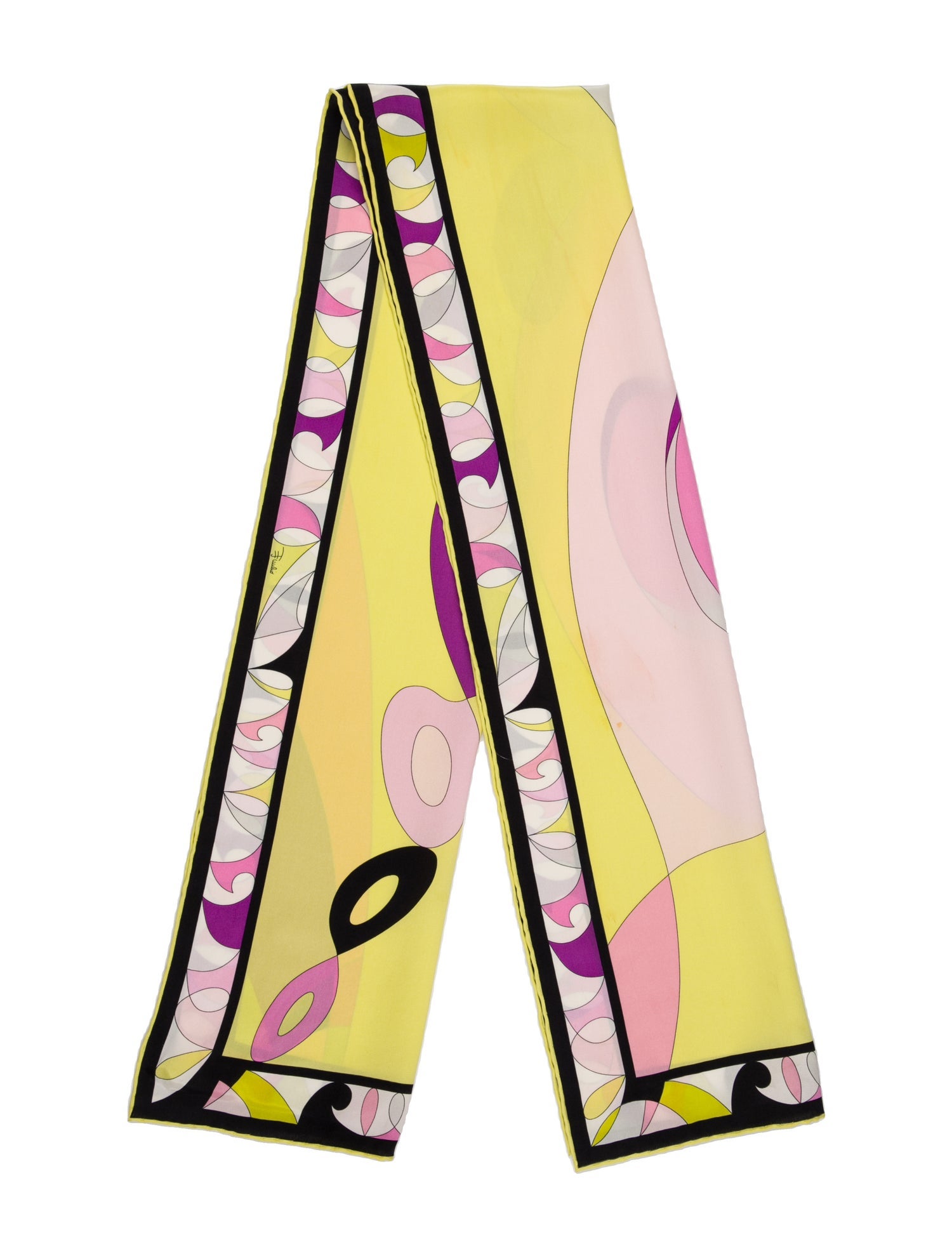 Emilio Pucci Silk Printed Scarf