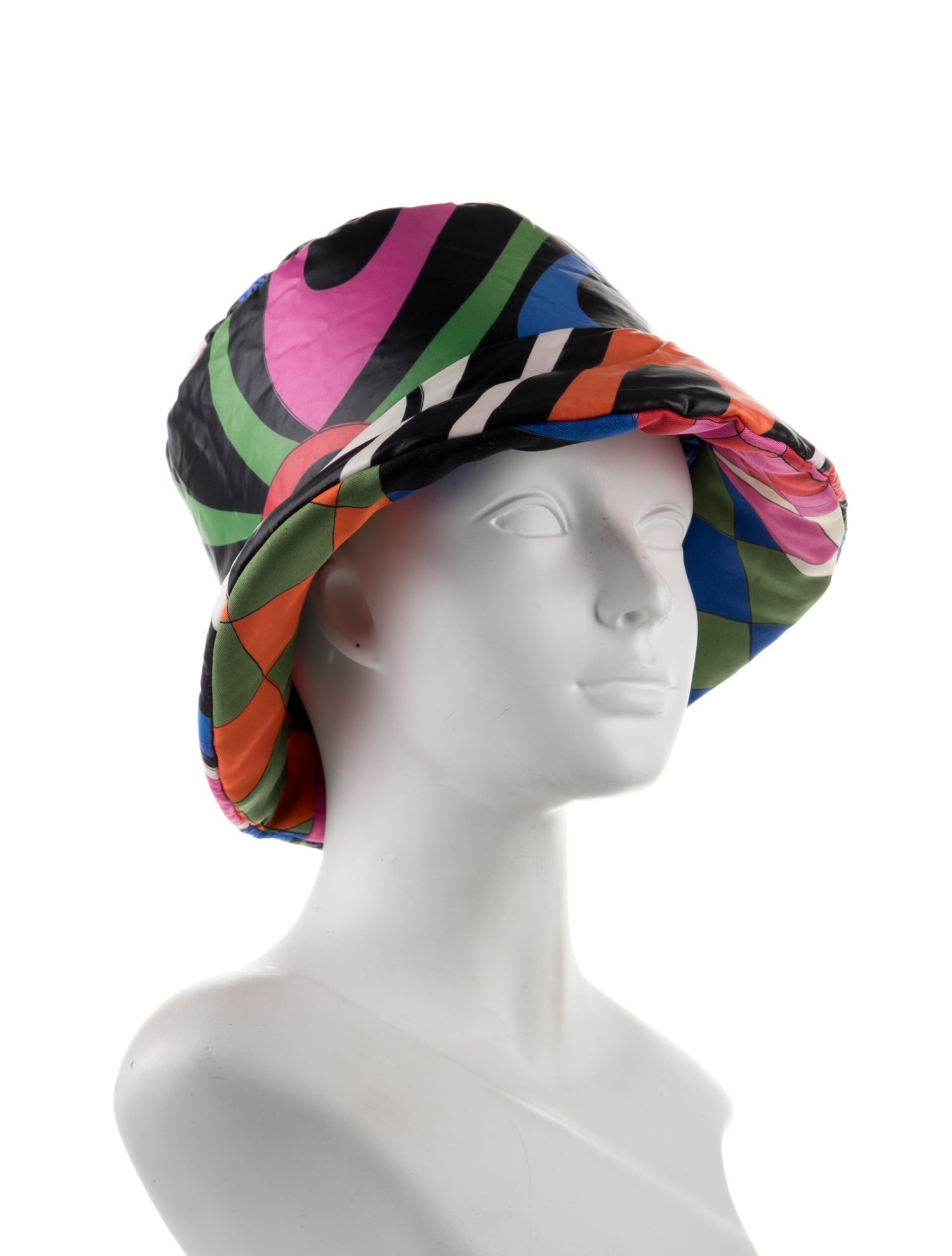 Emilio Pucci Silk Bucket Hat w/Tags