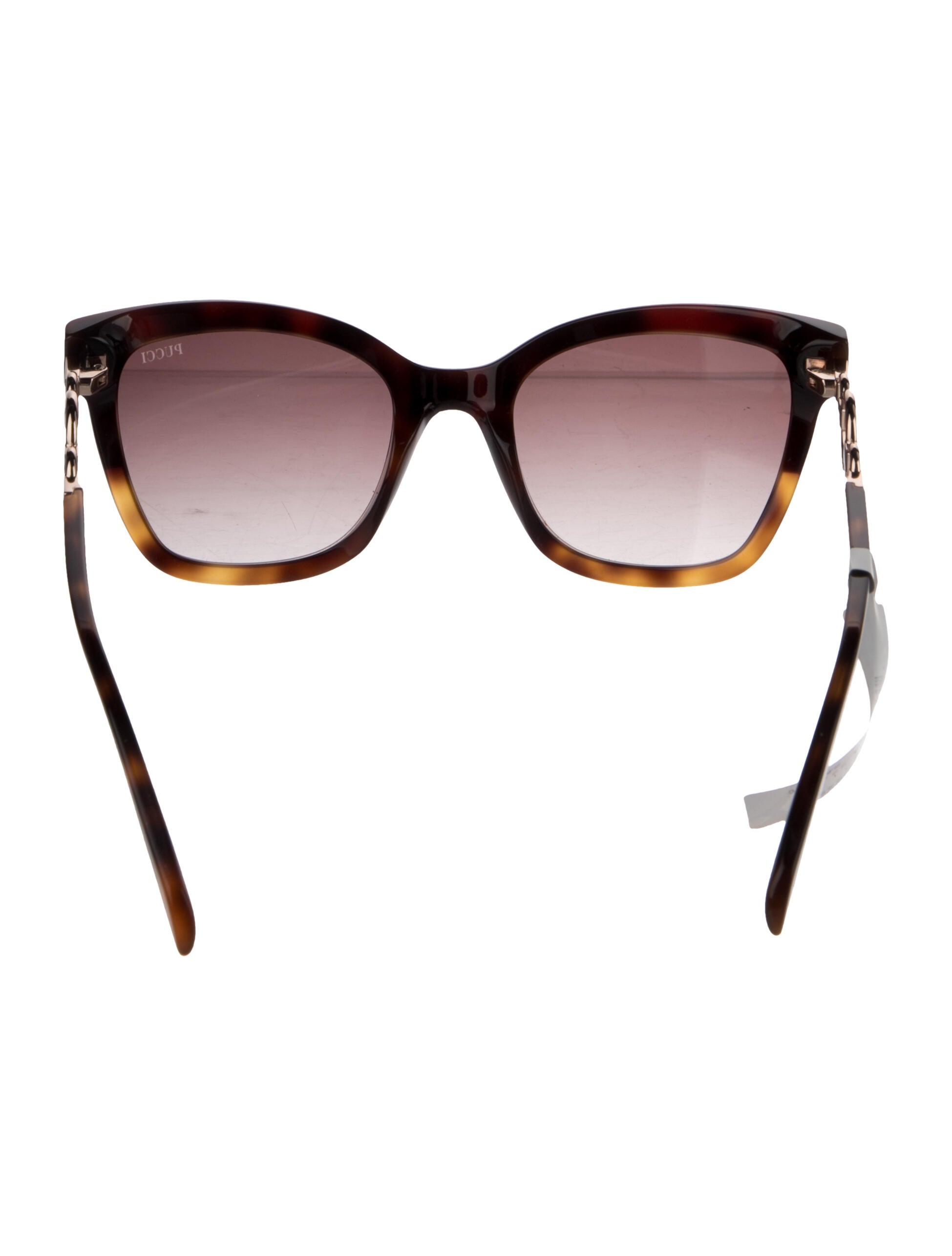 Emilio Pucci Wayfarer Gradient Sunglasses
