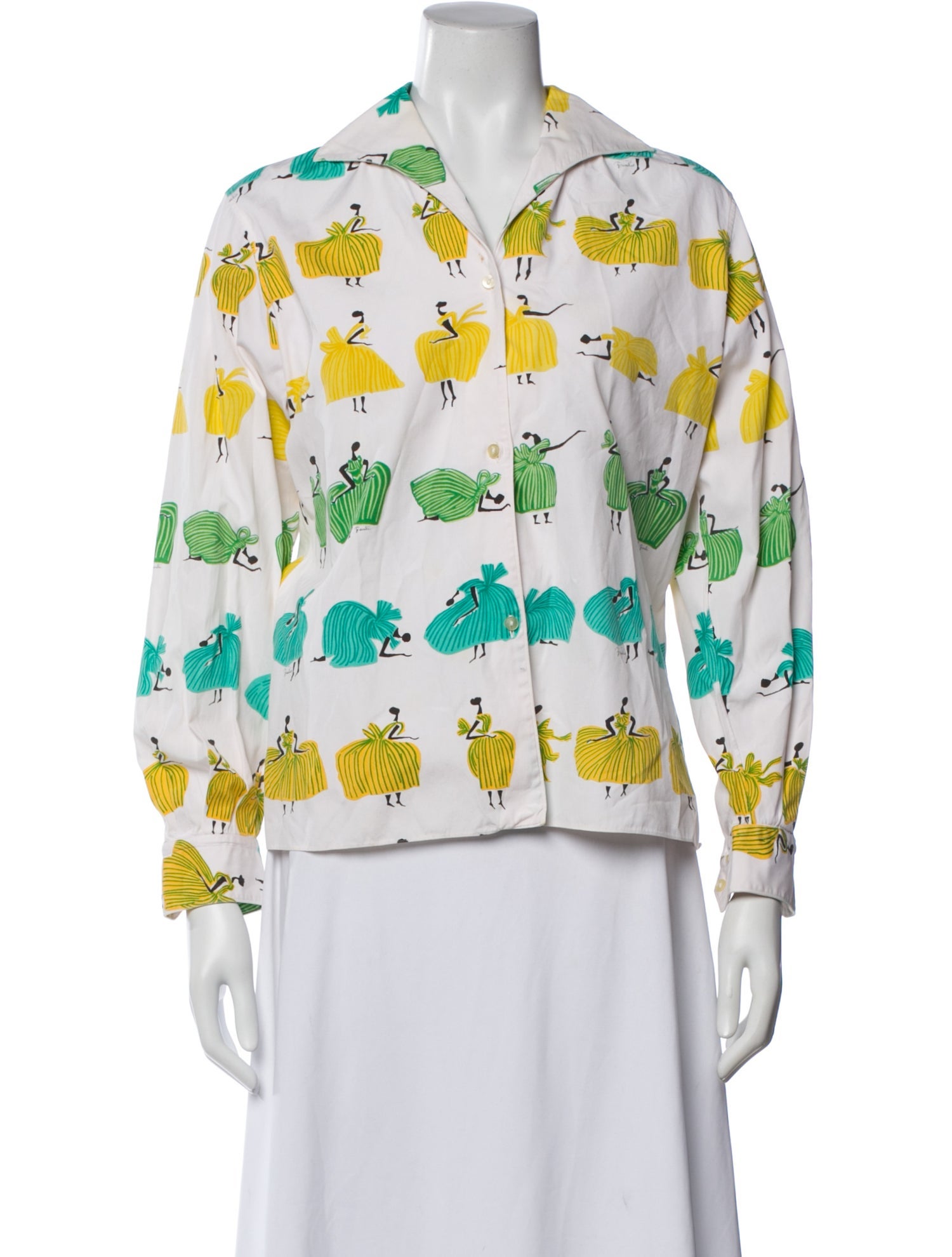 Emilio Pucci Vintage 1960's Blouse