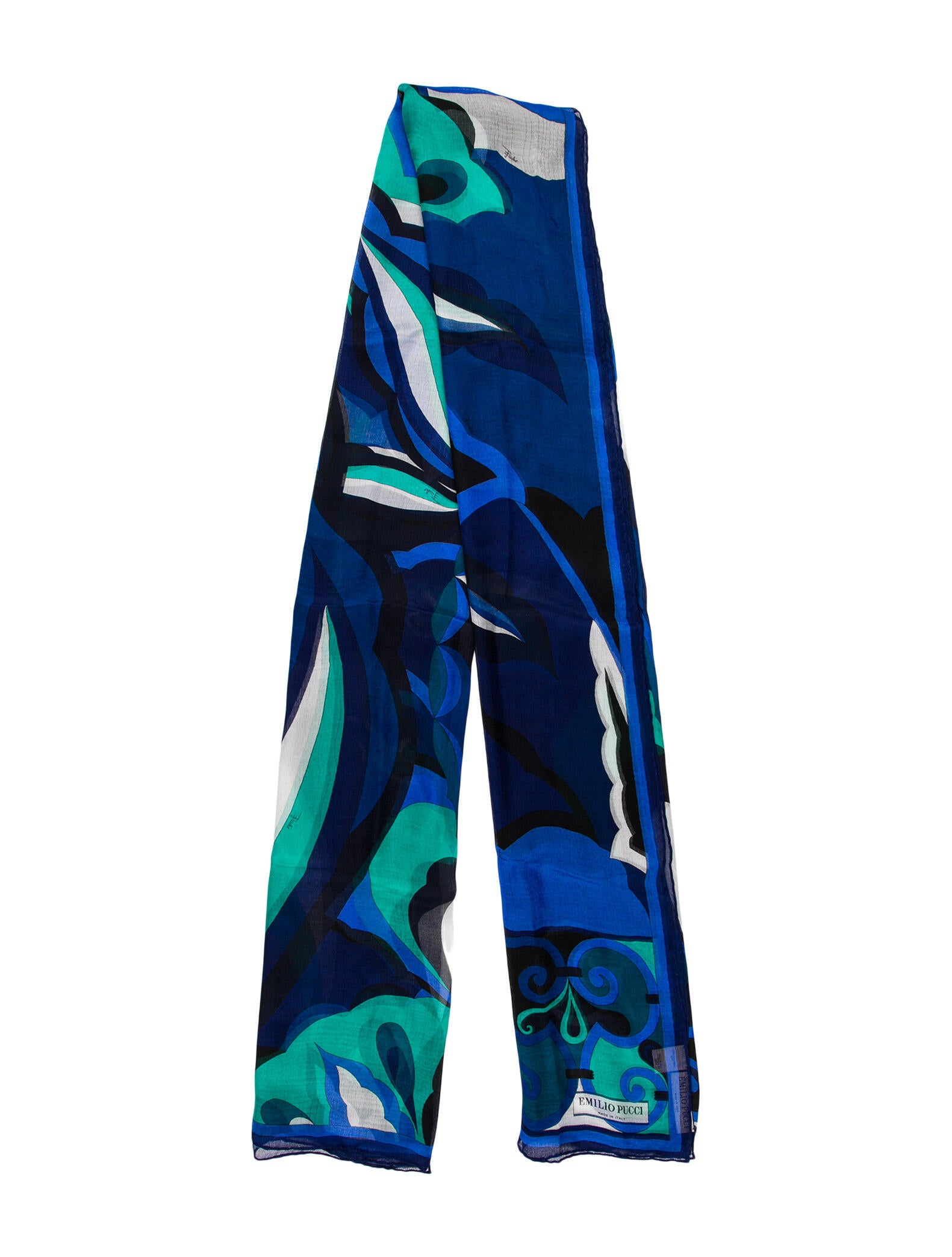 Emilio Pucci Silk Printed Scarf