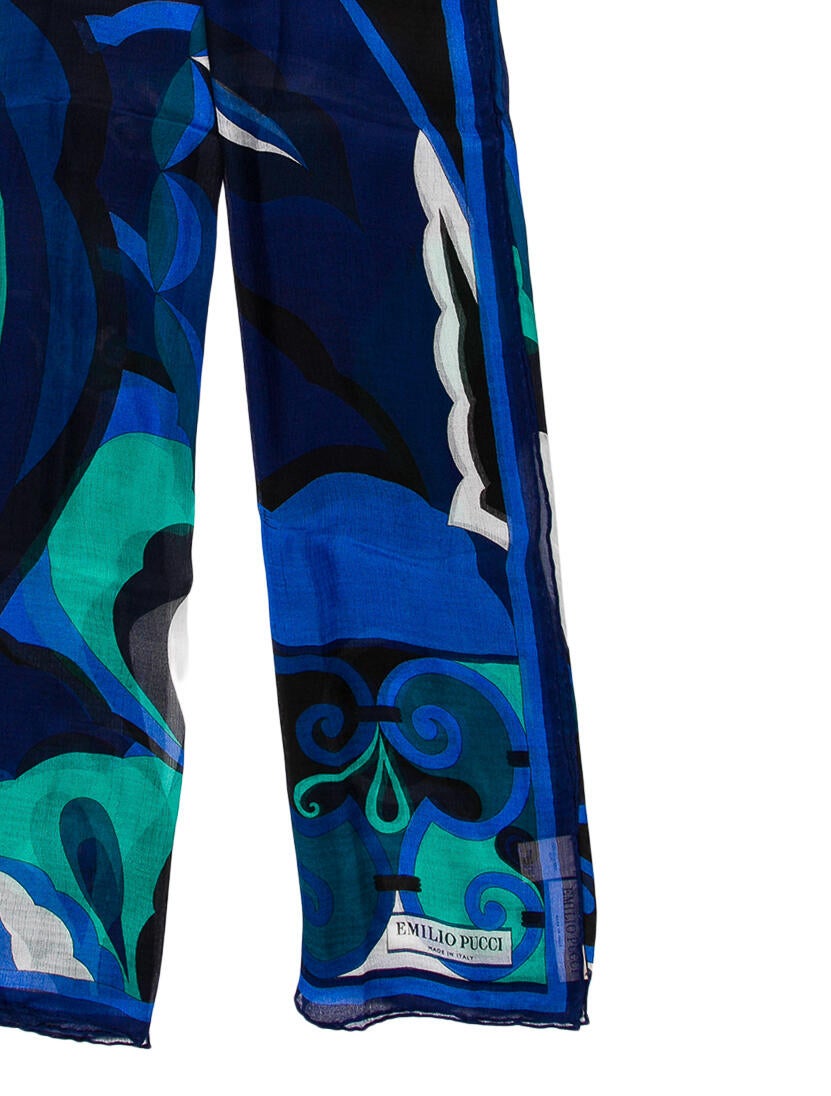 Emilio Pucci Silk Printed Scarf
