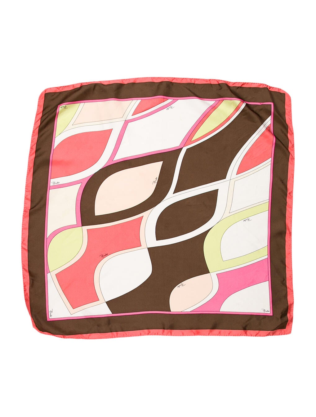 Emilio Pucci Silk Printed Bandana