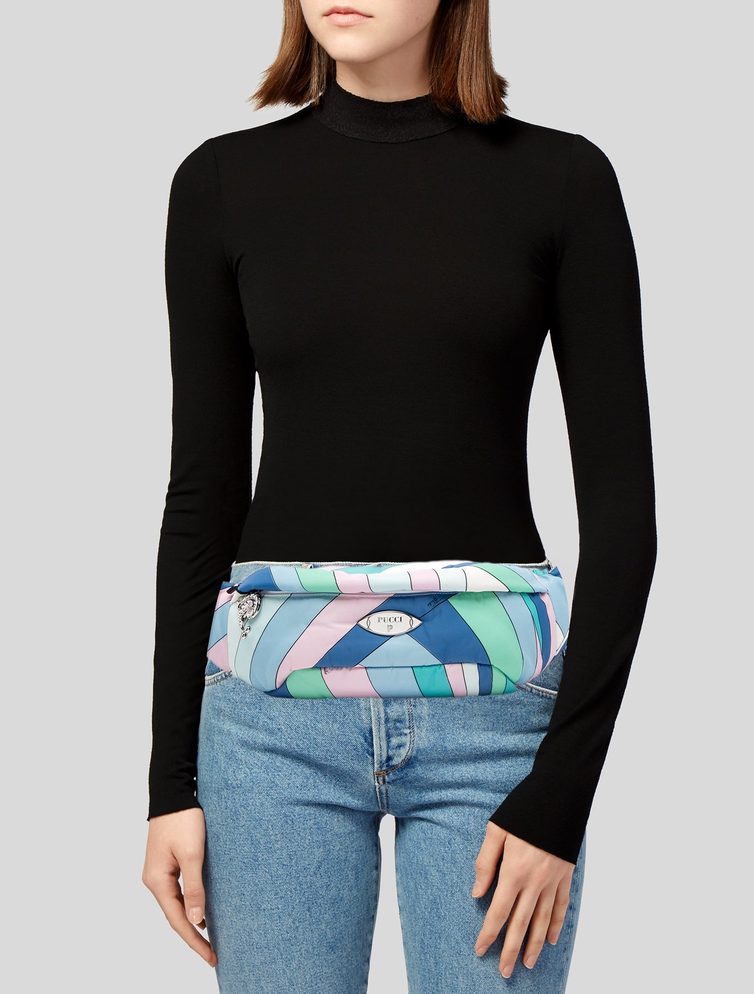 Emilio Pucci Nylon Belt Bag