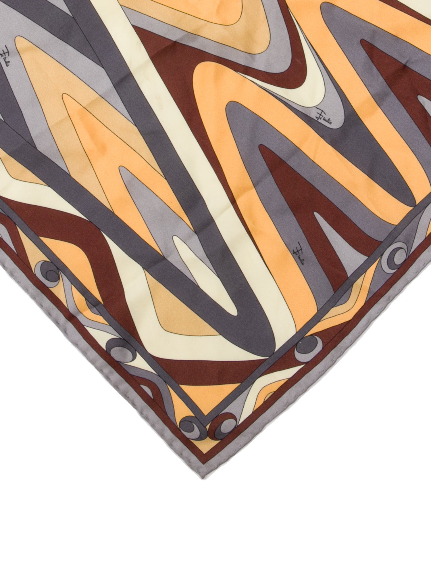 Emilio Pucci Silk Printed Scarf