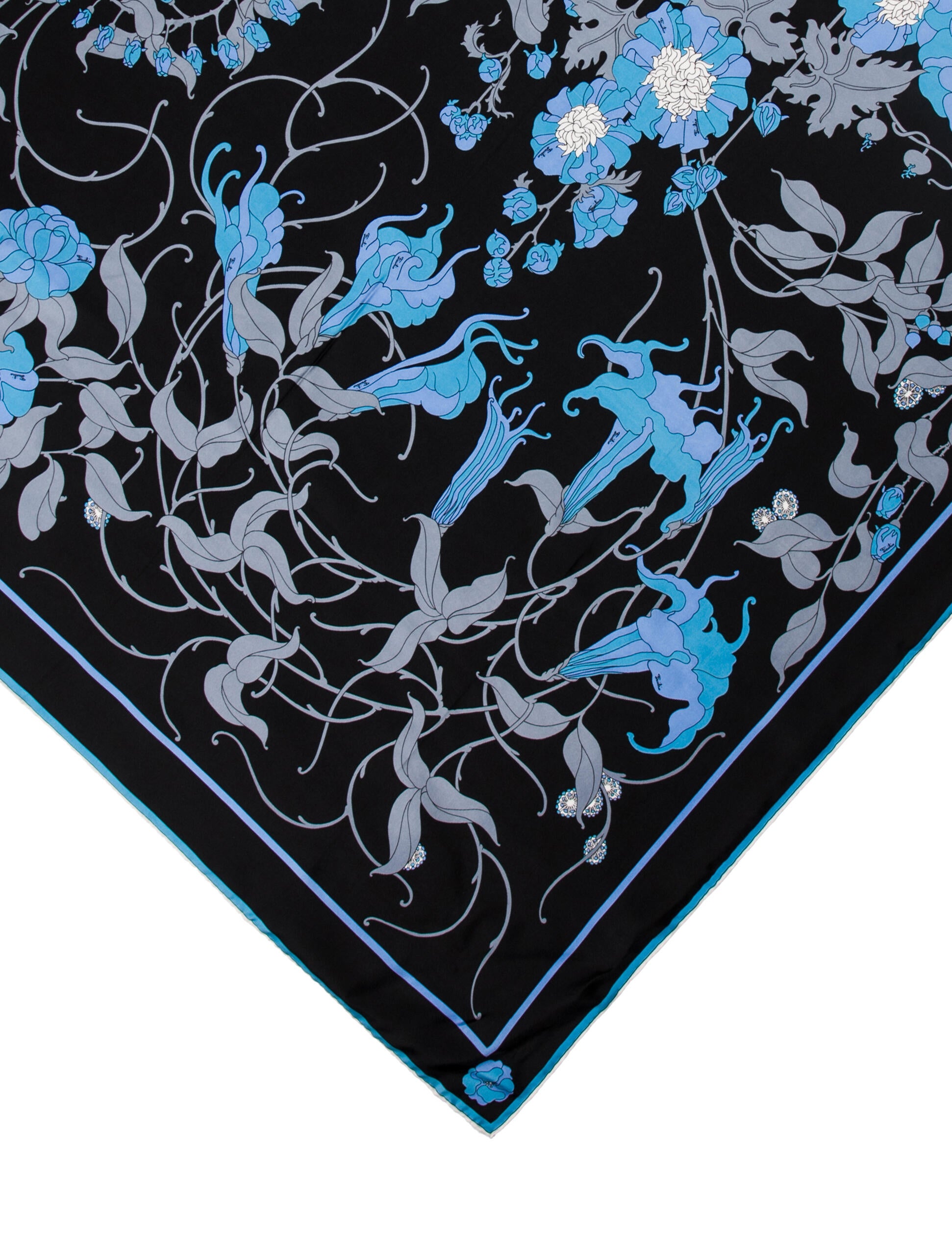 Emilio Pucci Silk Printed Scarf