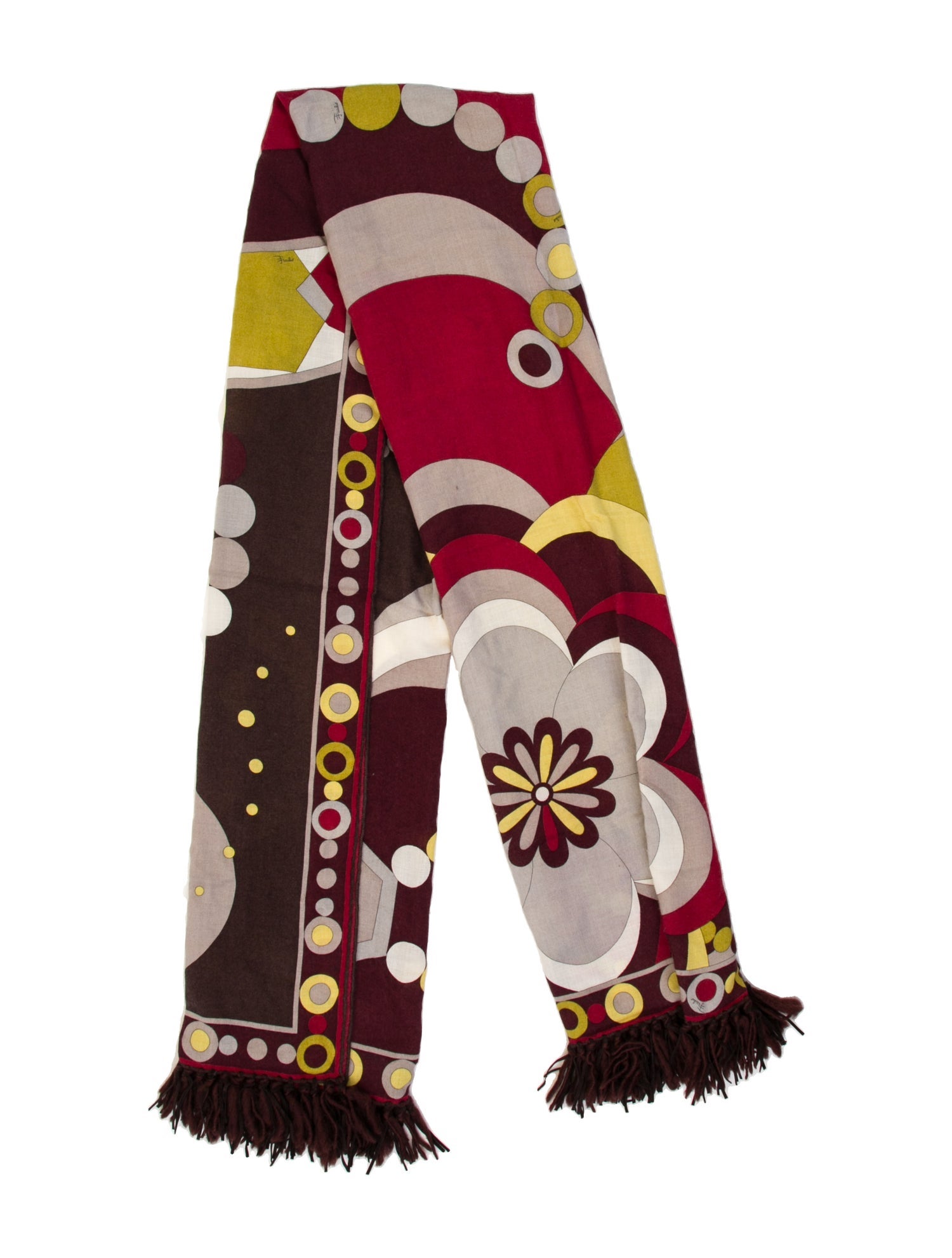 Emilio Pucci Silk Printed Scarf