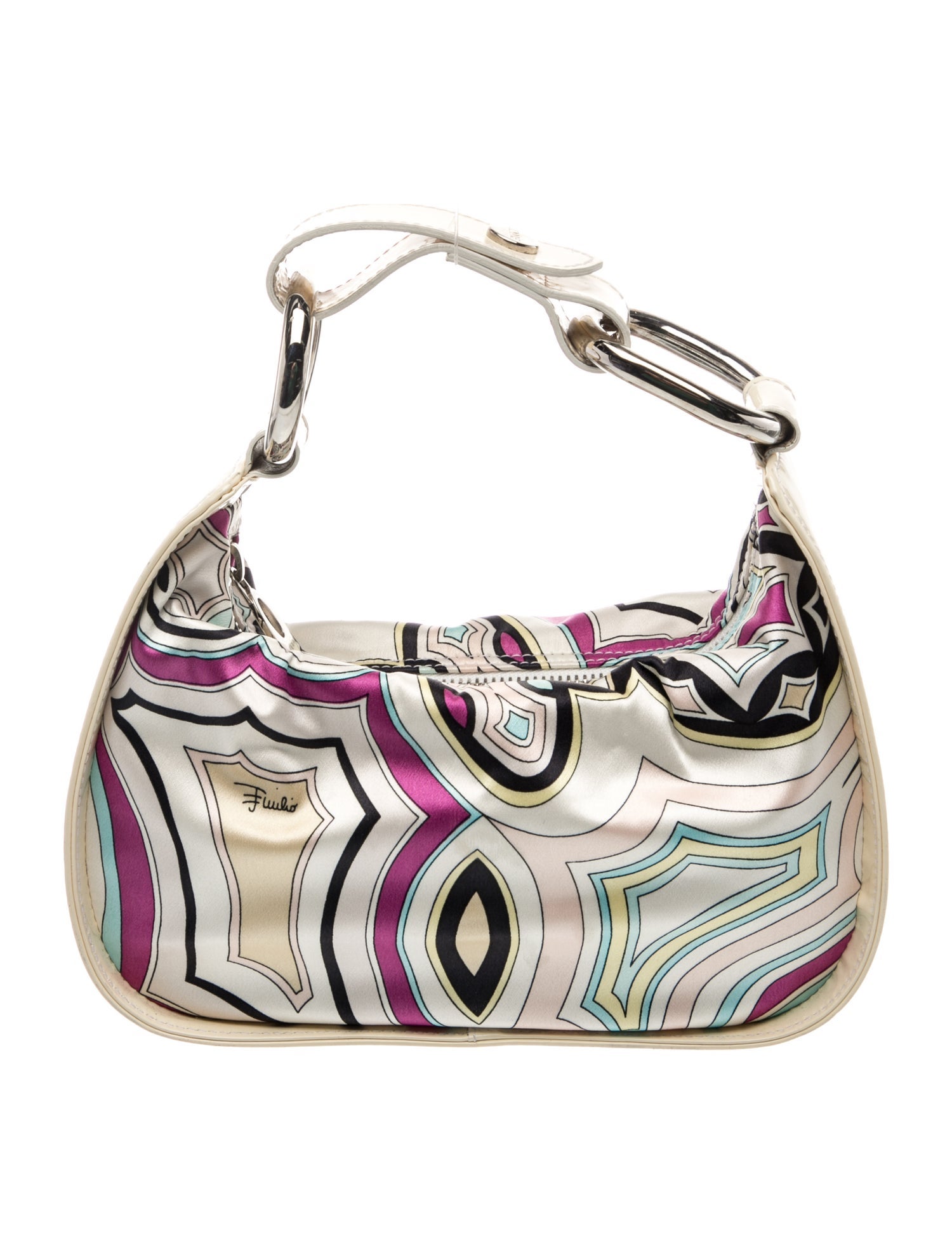 Emilio Pucci Silk Shoulder Bag