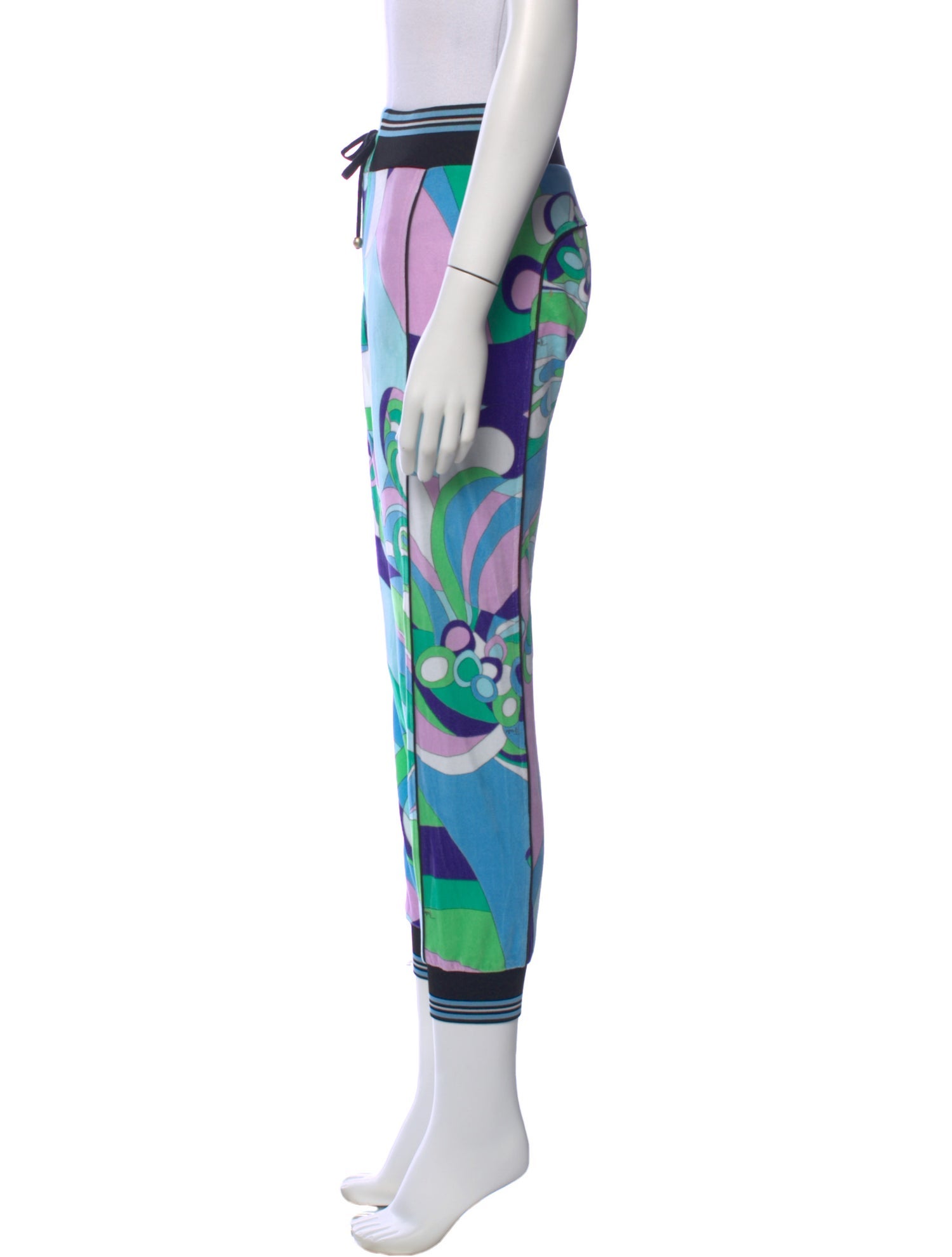 Emilio Pucci Printed Skinny Leg Pants