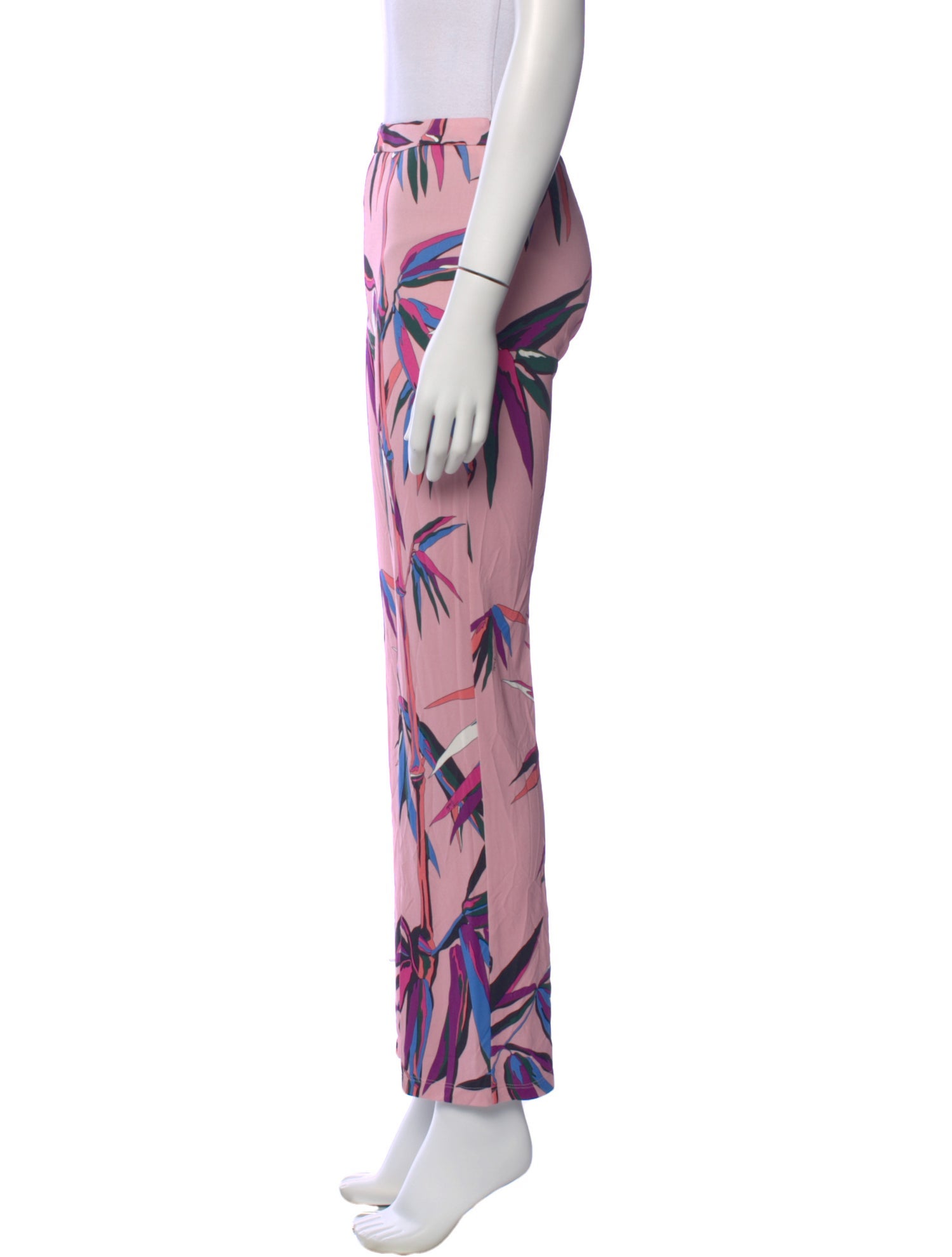 Emilio Pucci Printed Straight Leg Pants