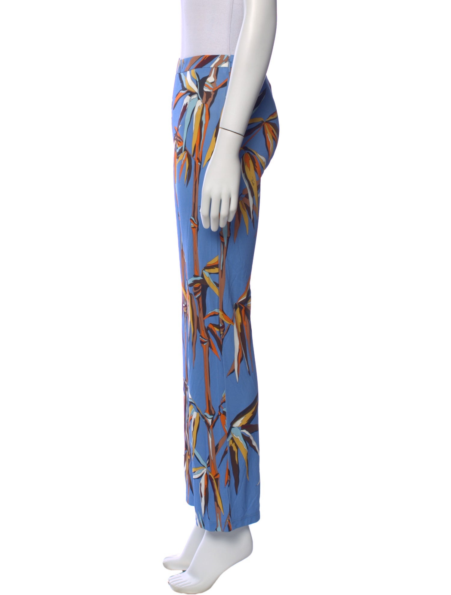 Emilio Pucci Printed Straight Leg Pants