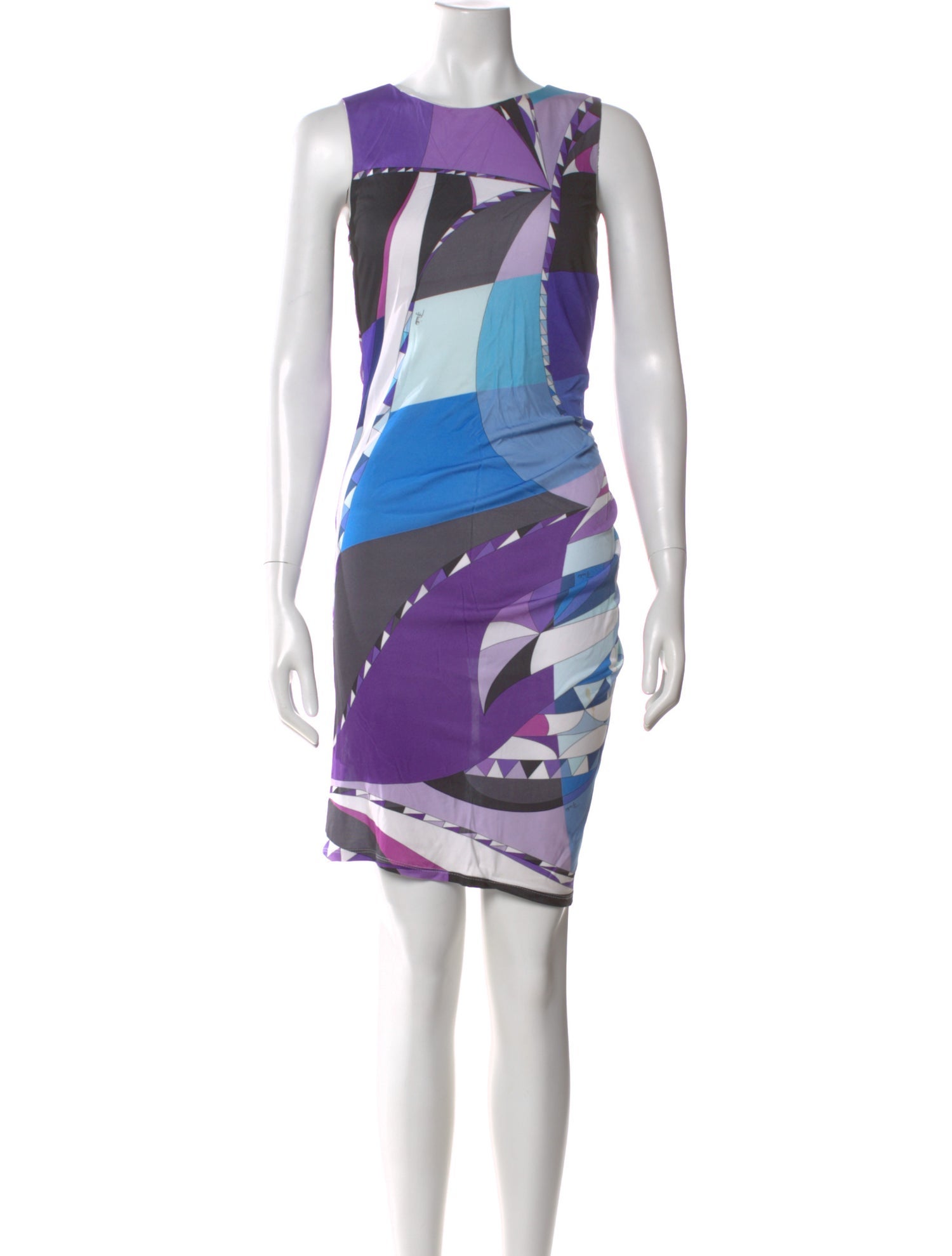Emilio Pucci Printed Knee-Length Dress