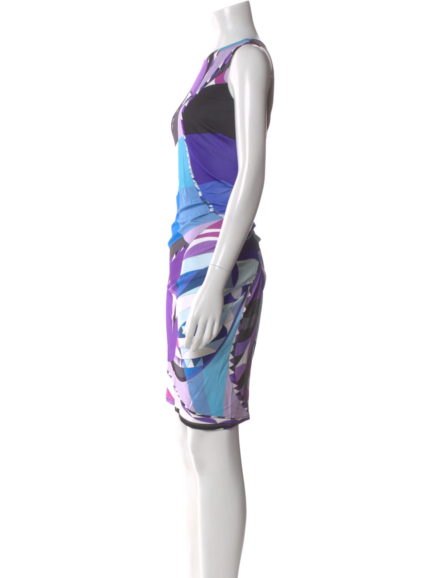 Emilio Pucci Printed Knee-Length Dress