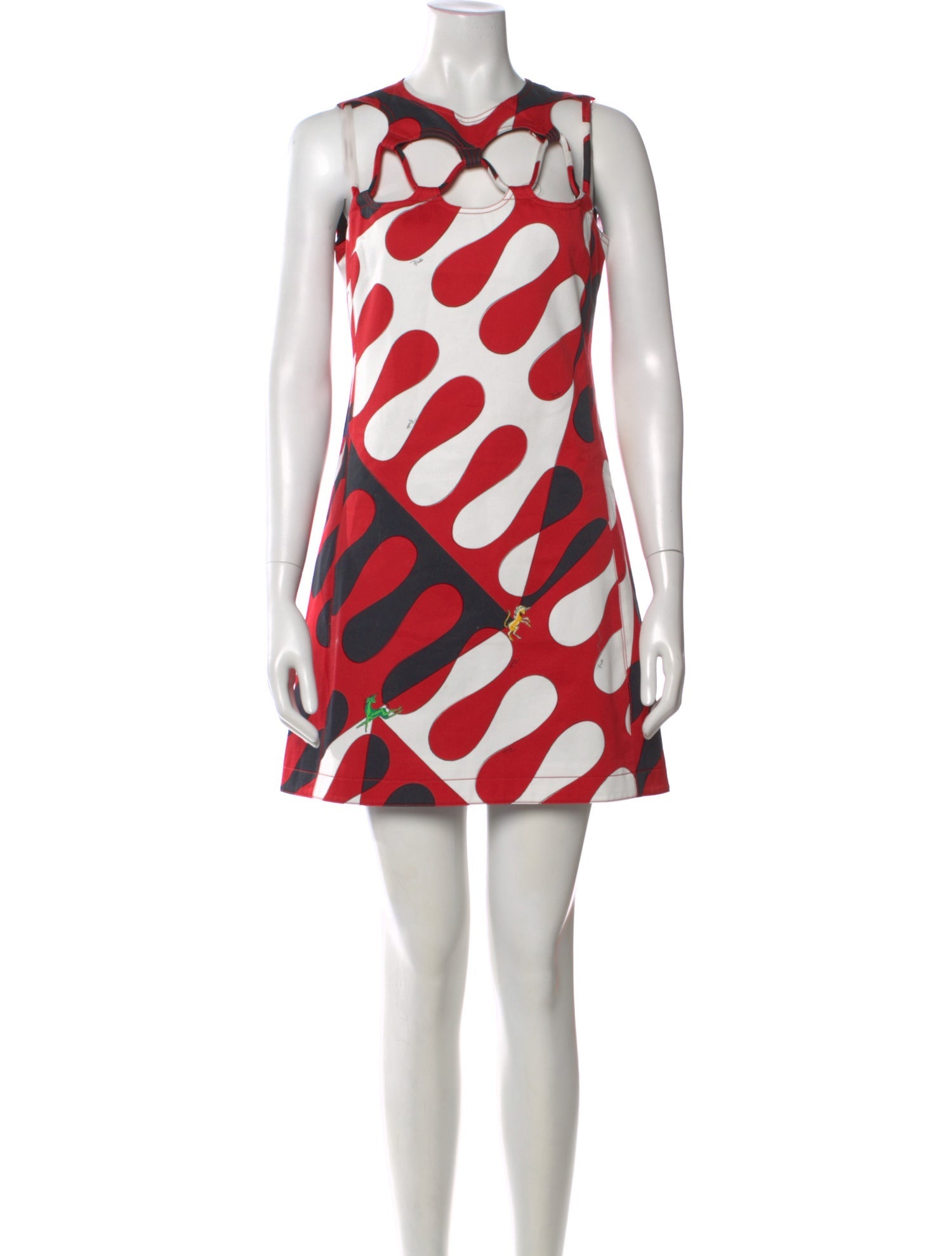 Emilio Pucci Printed Mini Dress w/ Tags