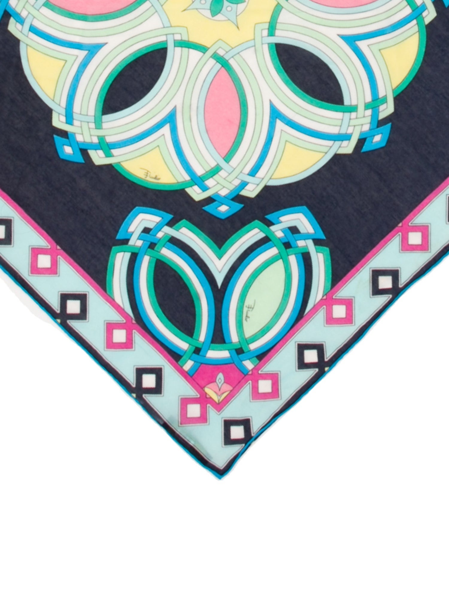 Emilio Pucci Silk Printed Scarf