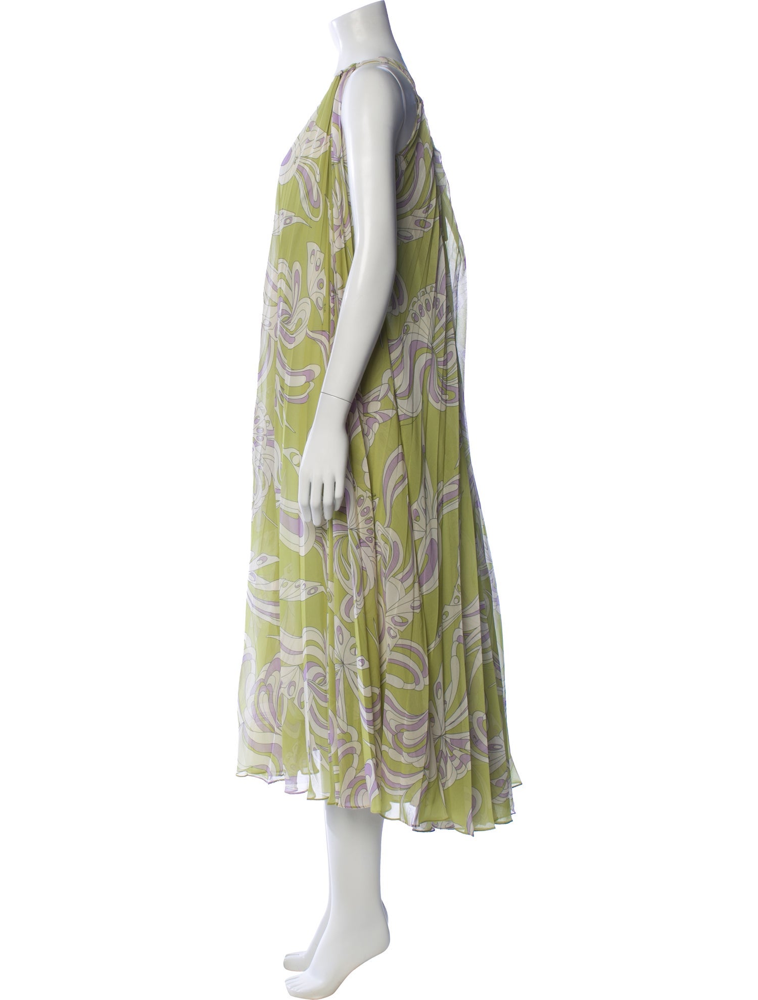 Emilio Pucci Printed Long Dress