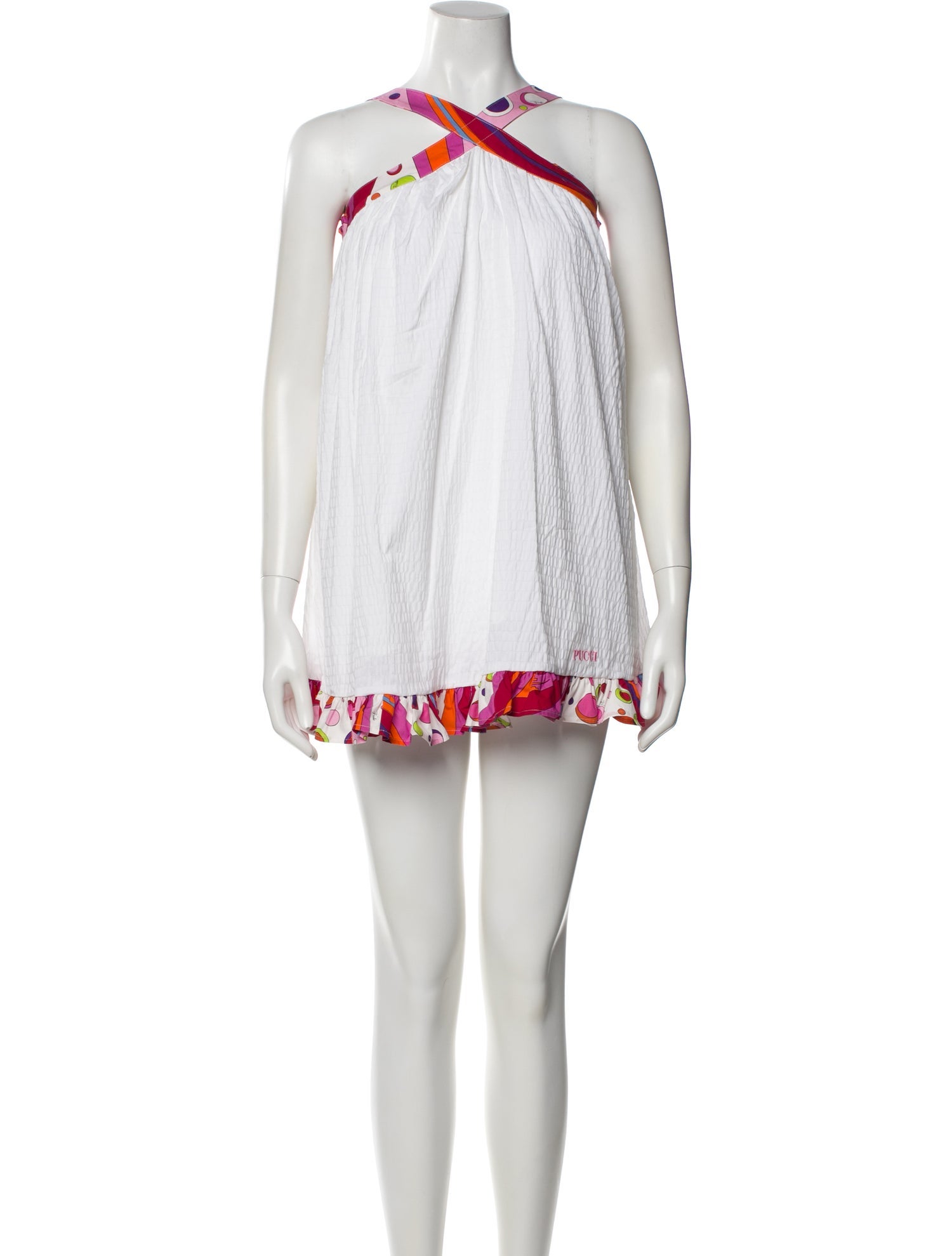 Emilio Pucci Halterneck Mini Dress w/ Tags