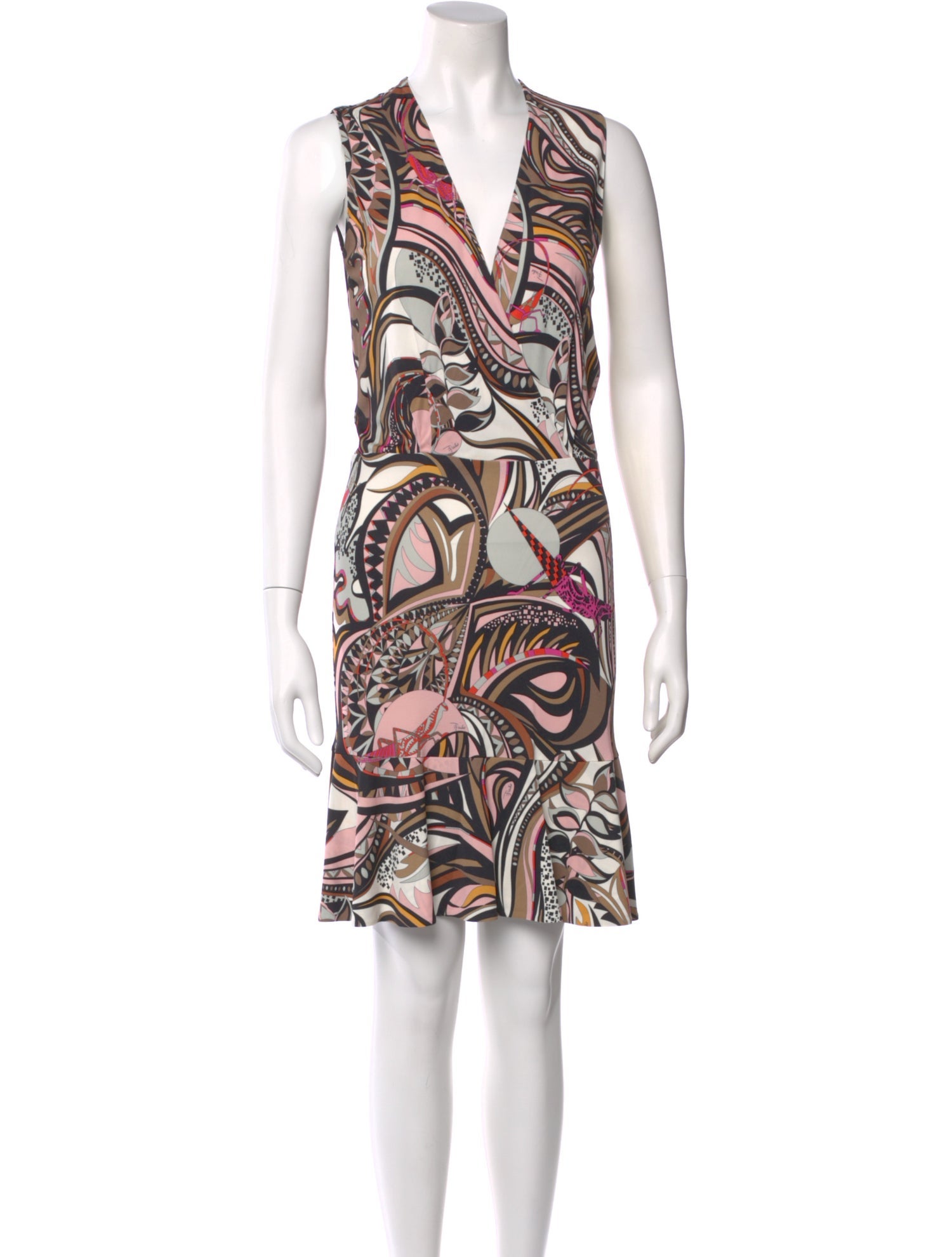 Emilio Pucci Printed Mini Dress