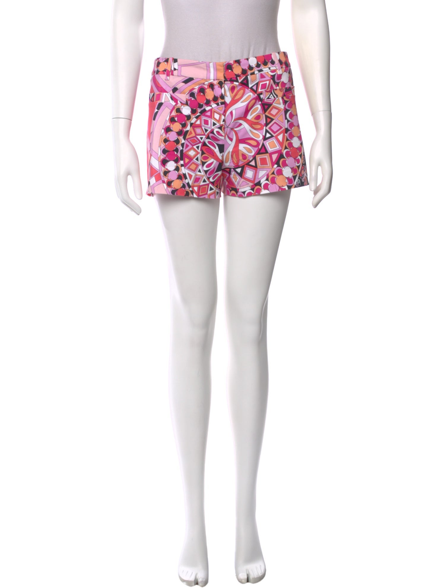 Emilio Pucci Printed Mini Shorts