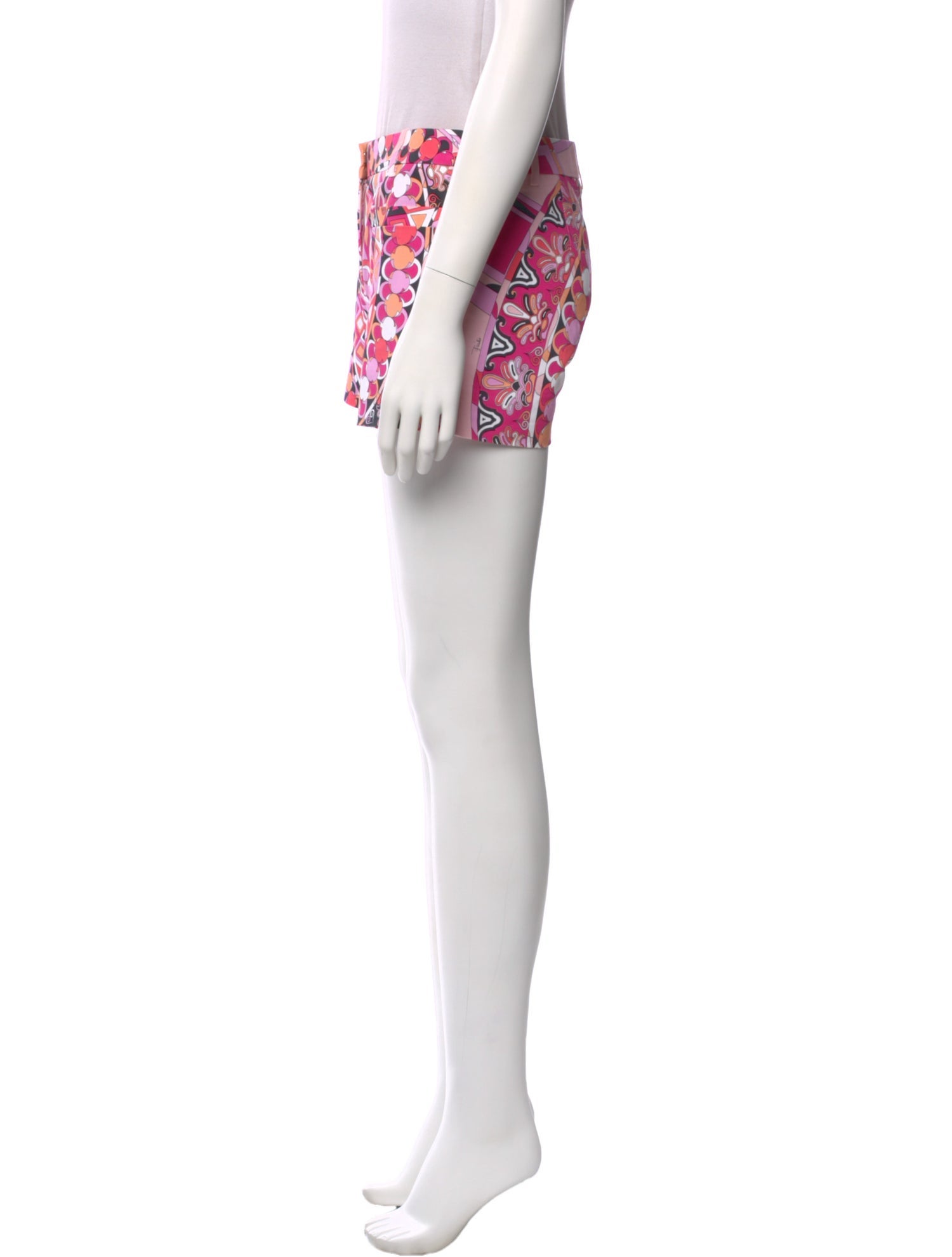 Emilio Pucci Printed Mini Shorts