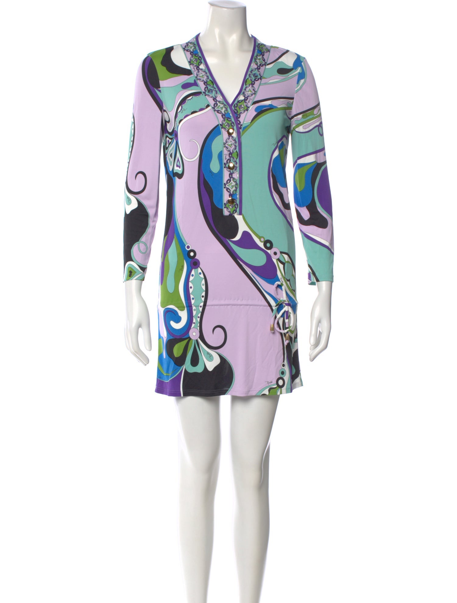 Emilio Pucci Printed Mini Dress