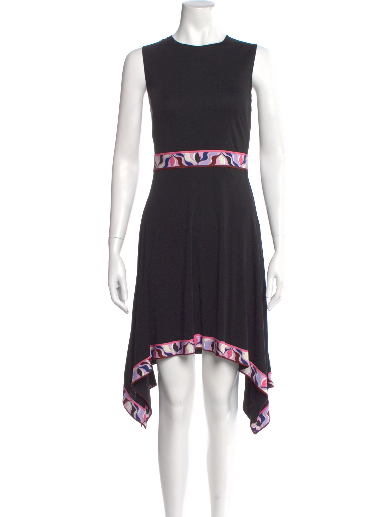 Emilio Pucci Silk Midi Length Dress