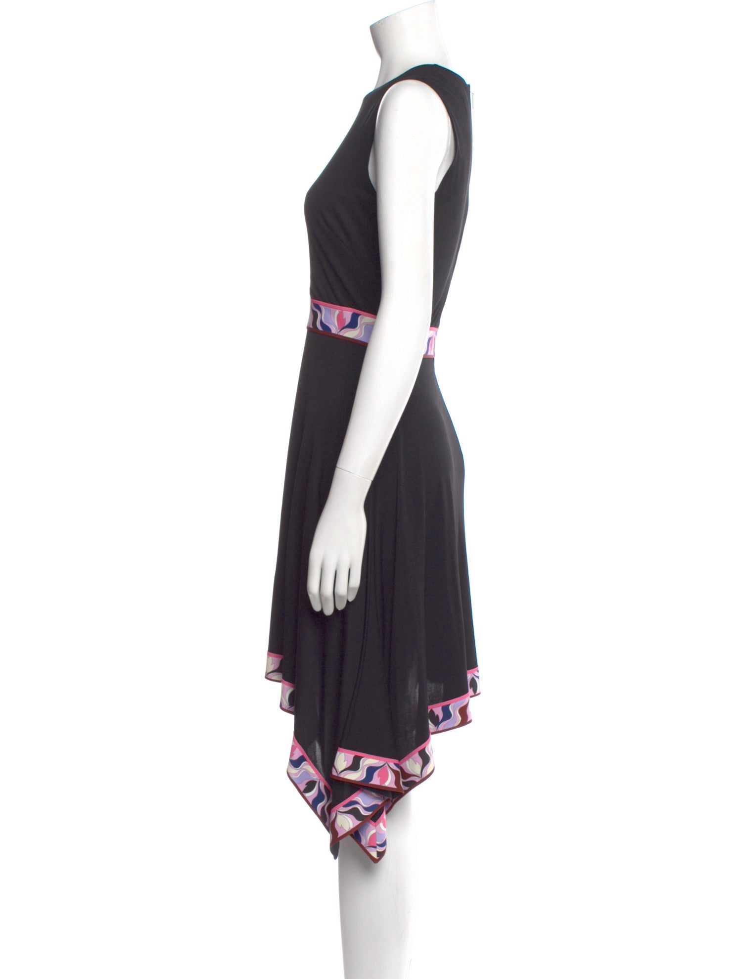 Emilio Pucci Silk Midi Length Dress