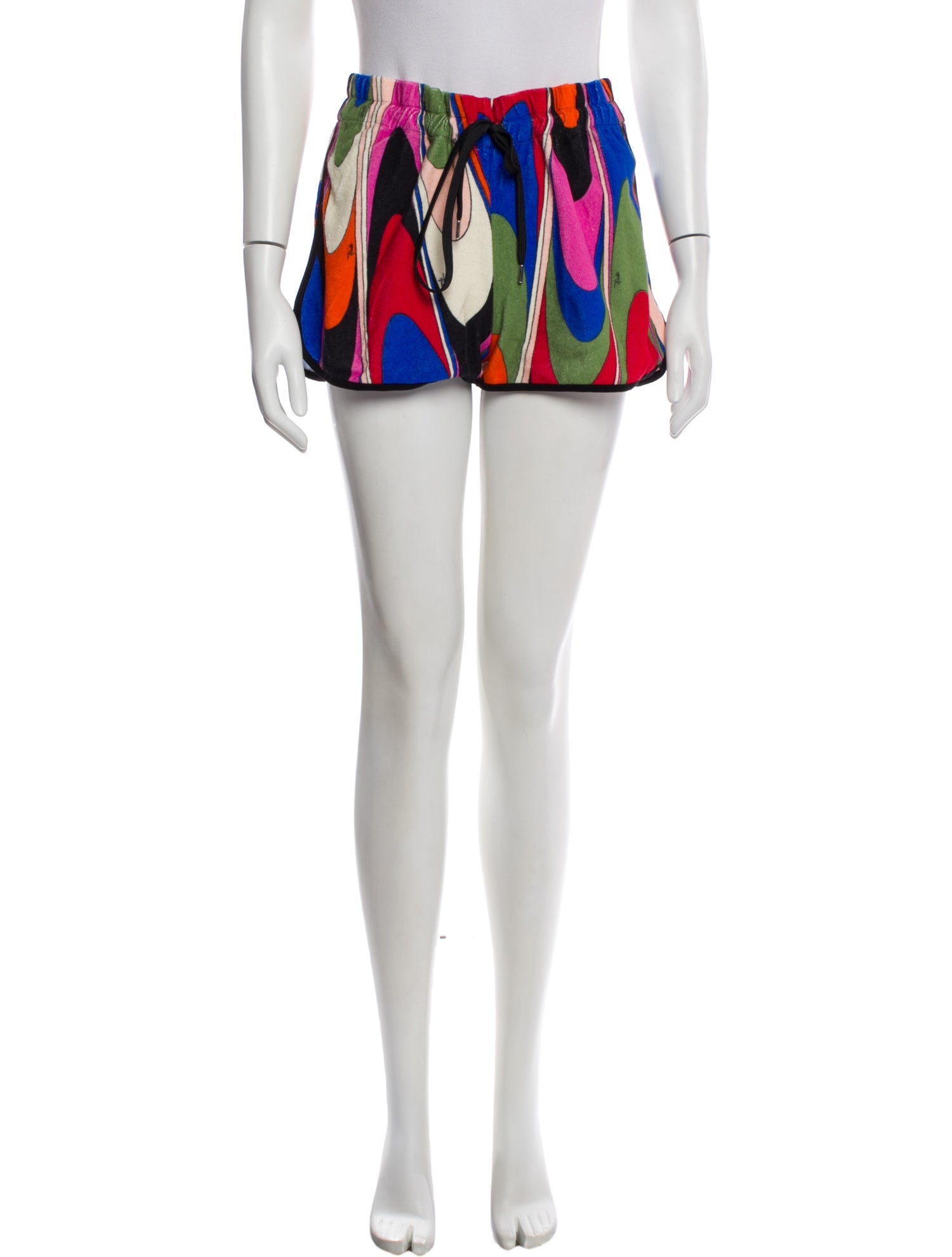 Emilio Pucci Striped Mini Shorts w/ Tags