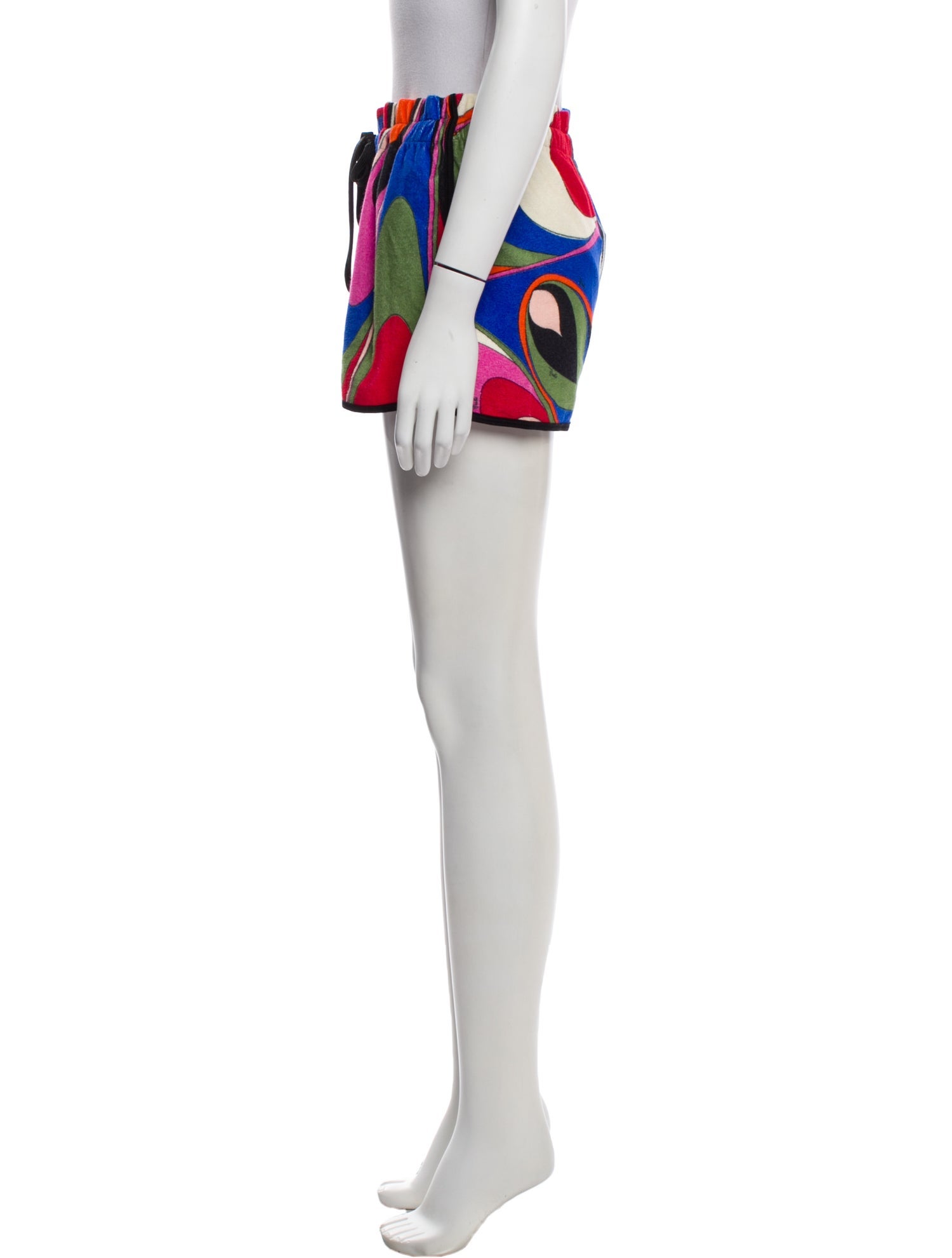 Emilio Pucci Striped Mini Shorts w/ Tags