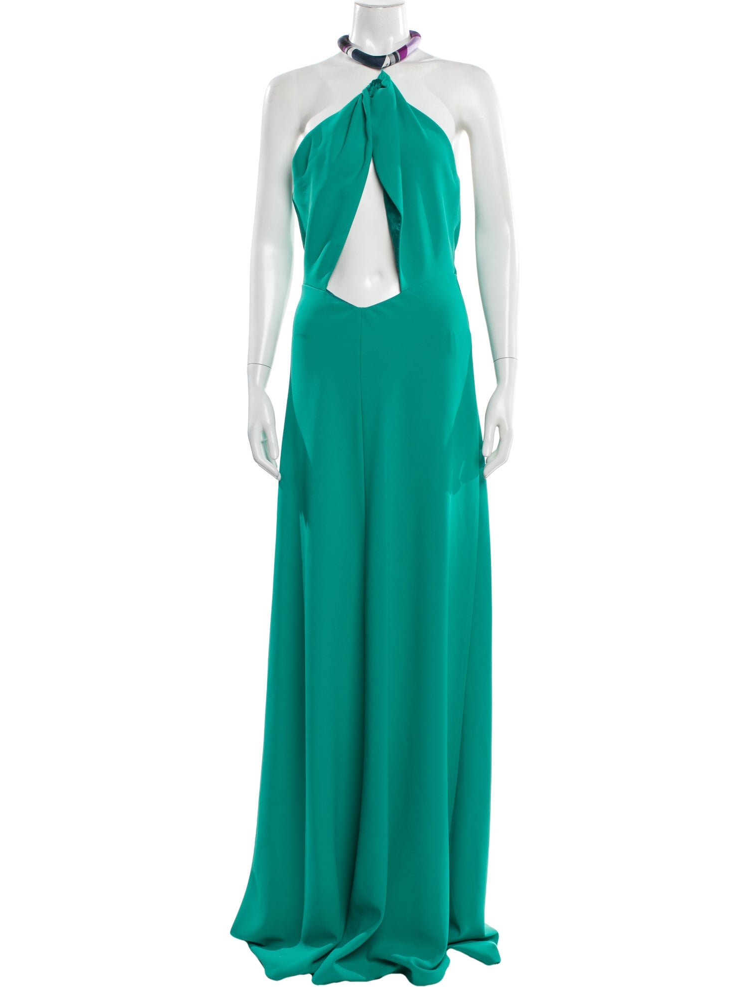 Emilio Pucci Halterneck Long Dress