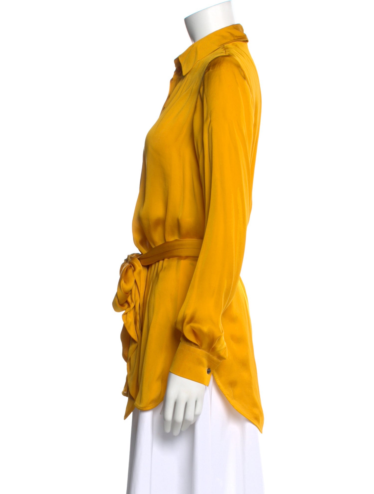 Emilio Pucci Silk Long Sleeve Blouse