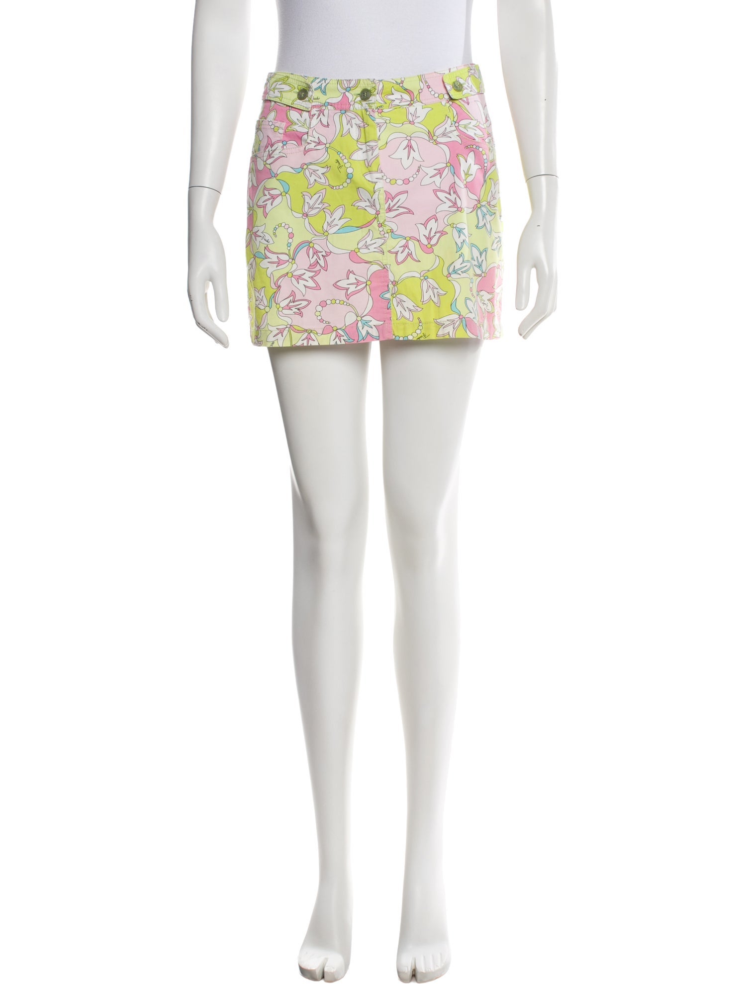 Emilio Pucci Vintage Mini Skirt