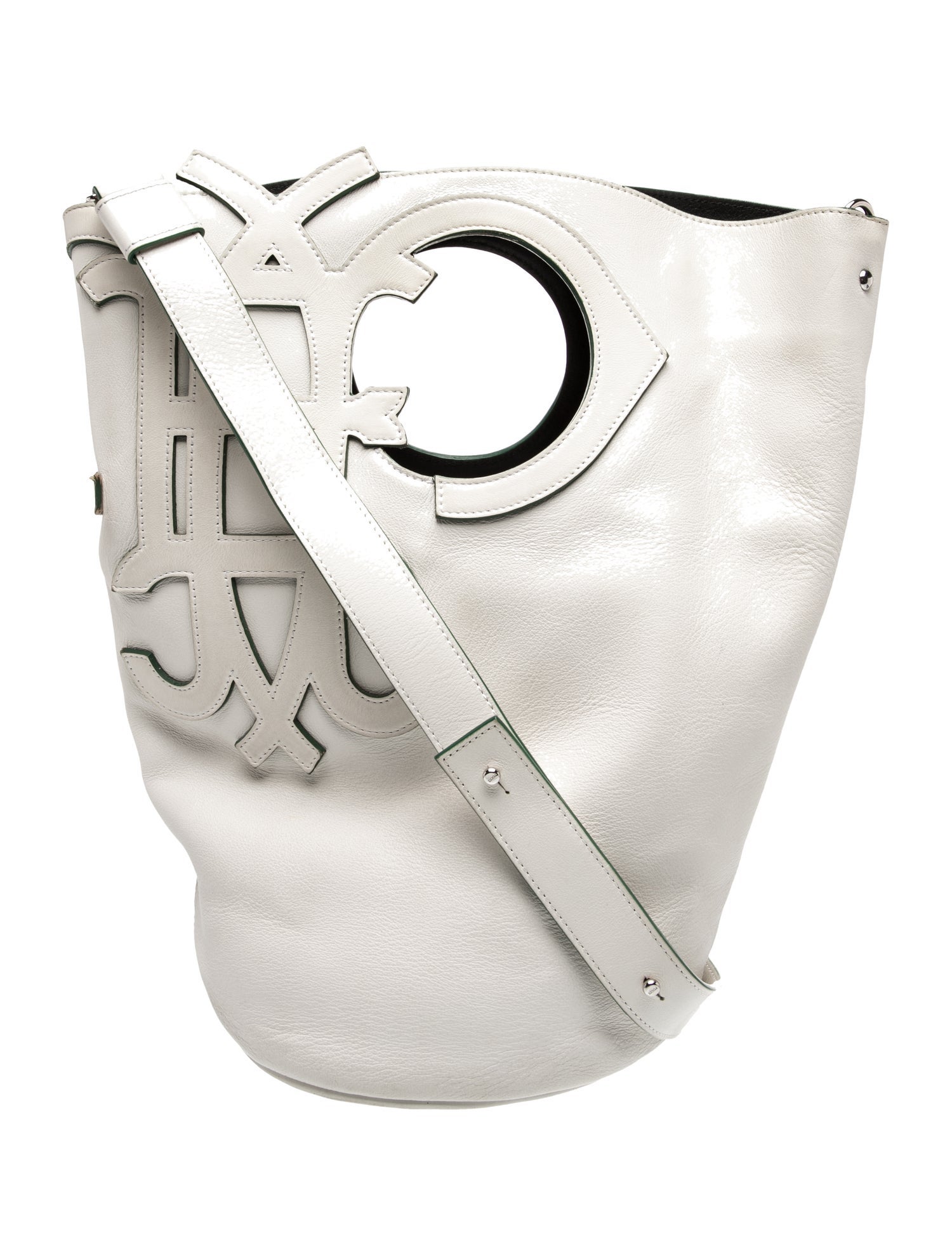 Emilio Pucci Leather Top Handle Bag