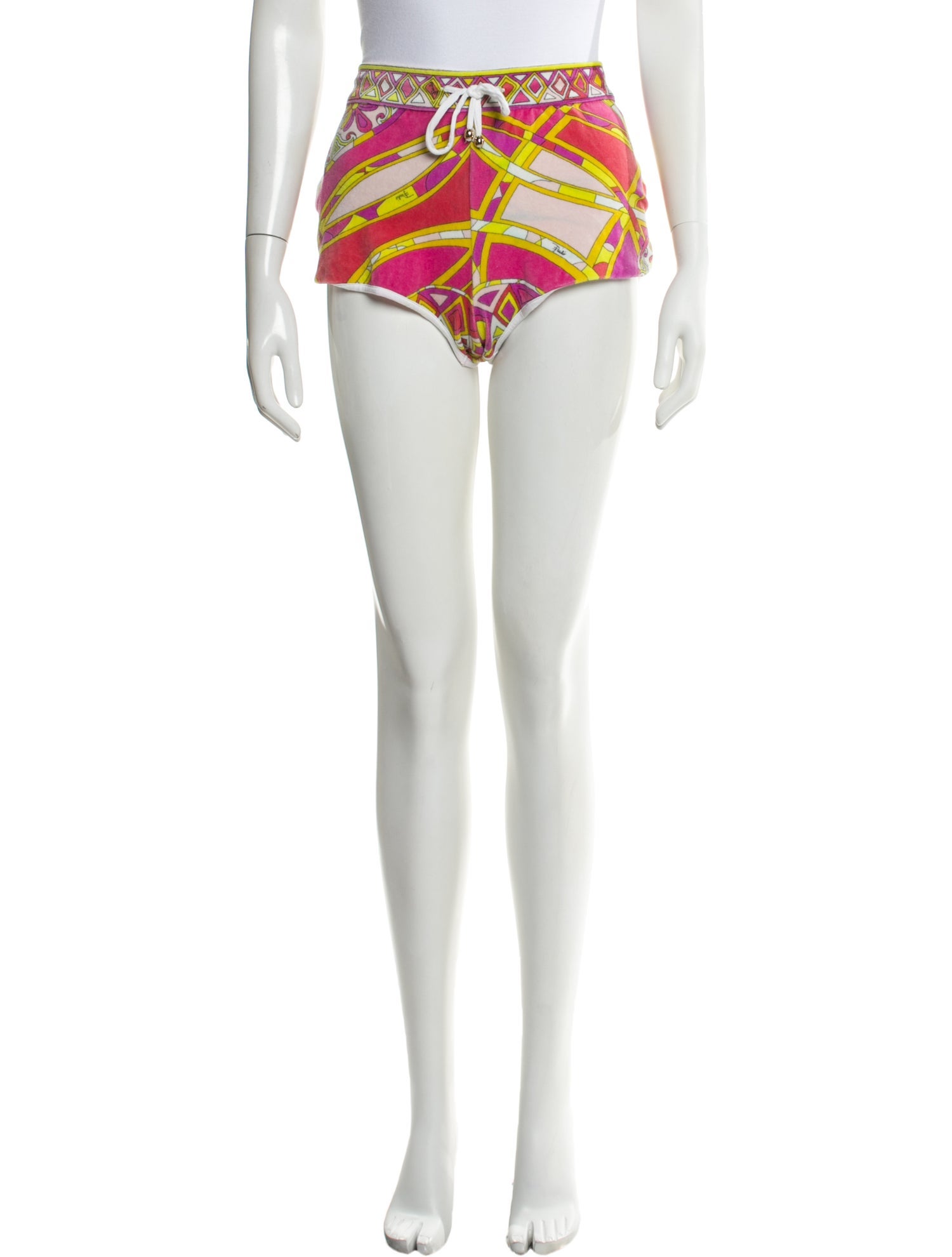 Emilio Pucci Printed Mini Shorts