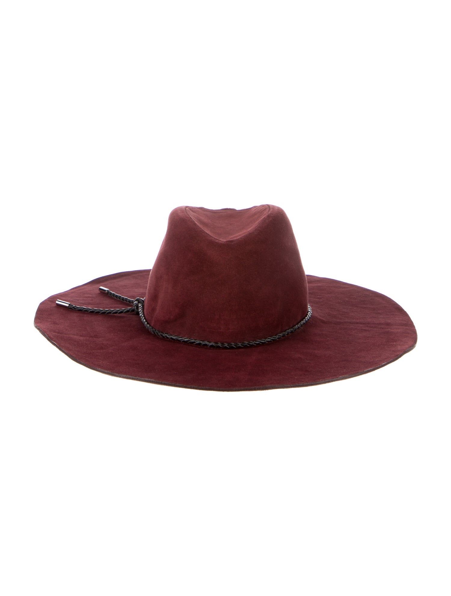 Emilio Pucci Calfskin Wide Brim Sun Hat