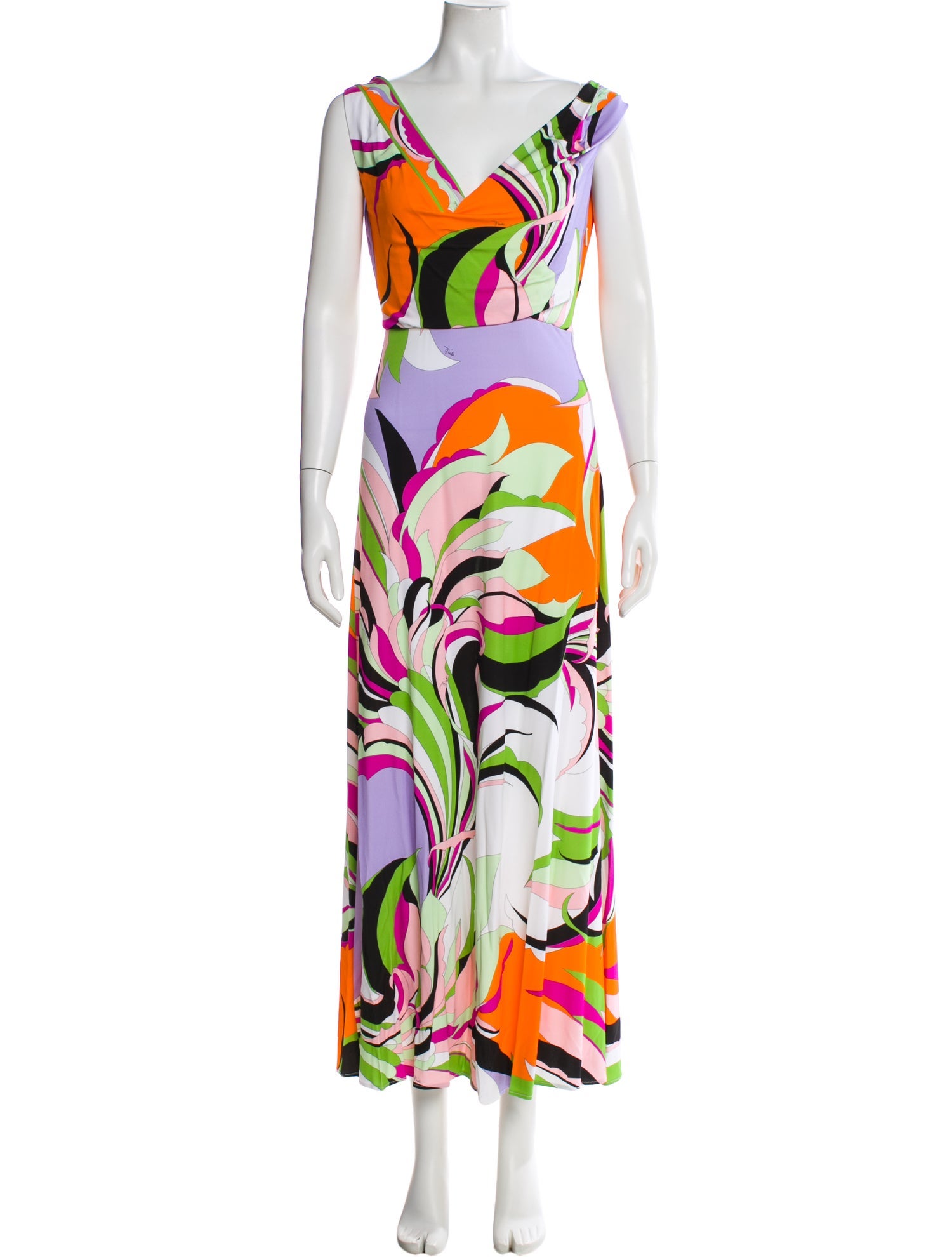 Emilio Pucci Silk Long Dress