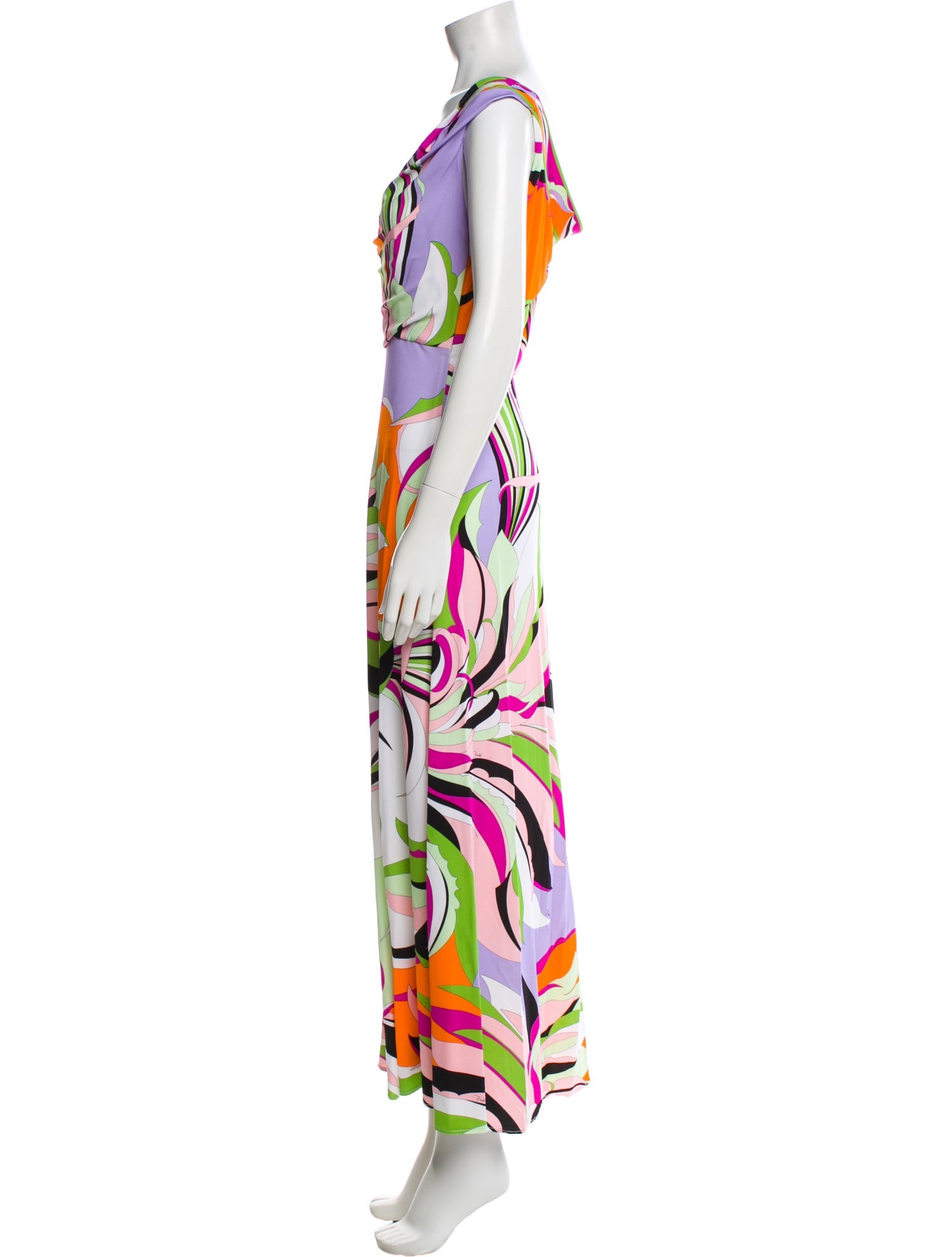 Emilio Pucci Silk Long Dress