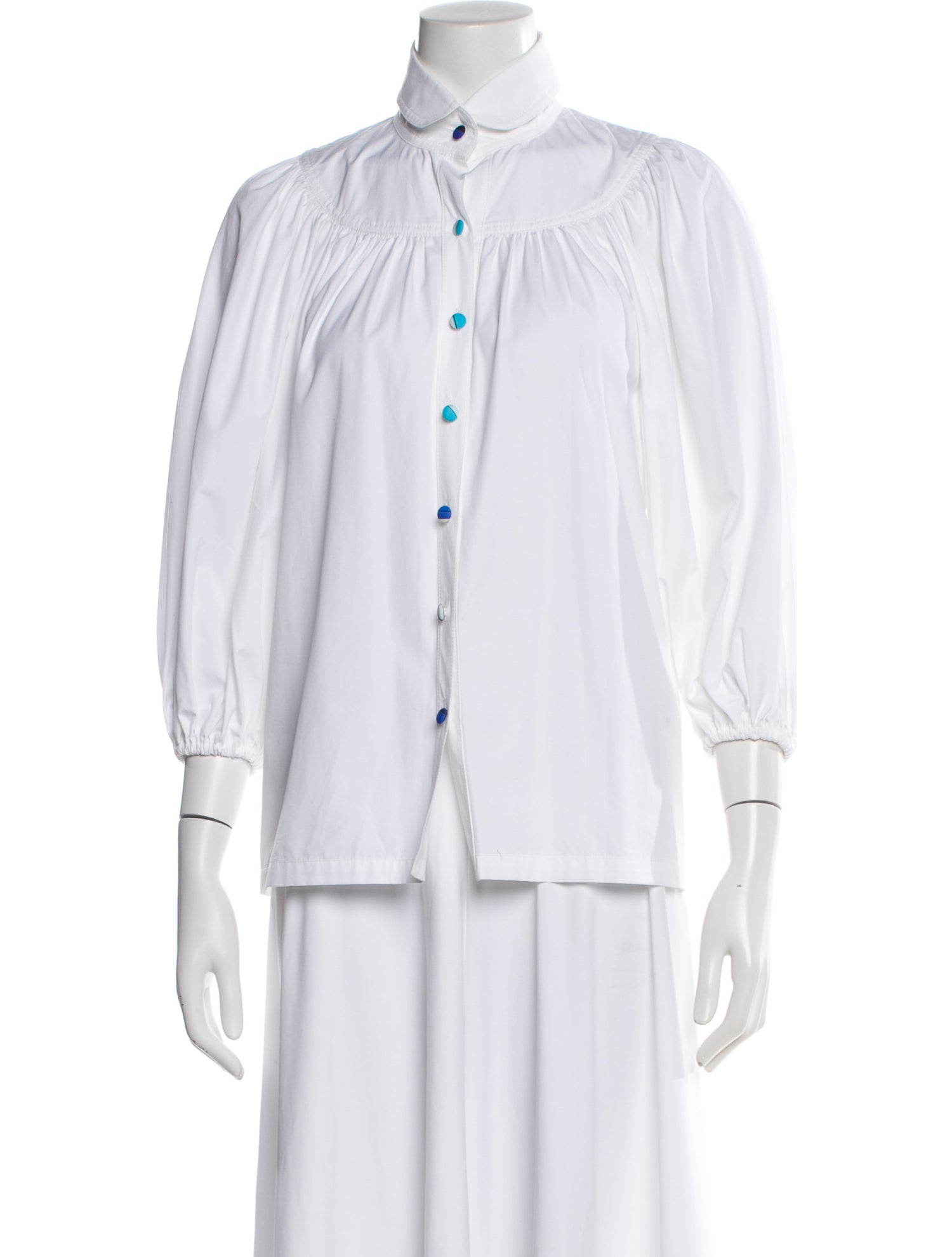 Emilio Pucci Three-Quarter Sleeve Blouse