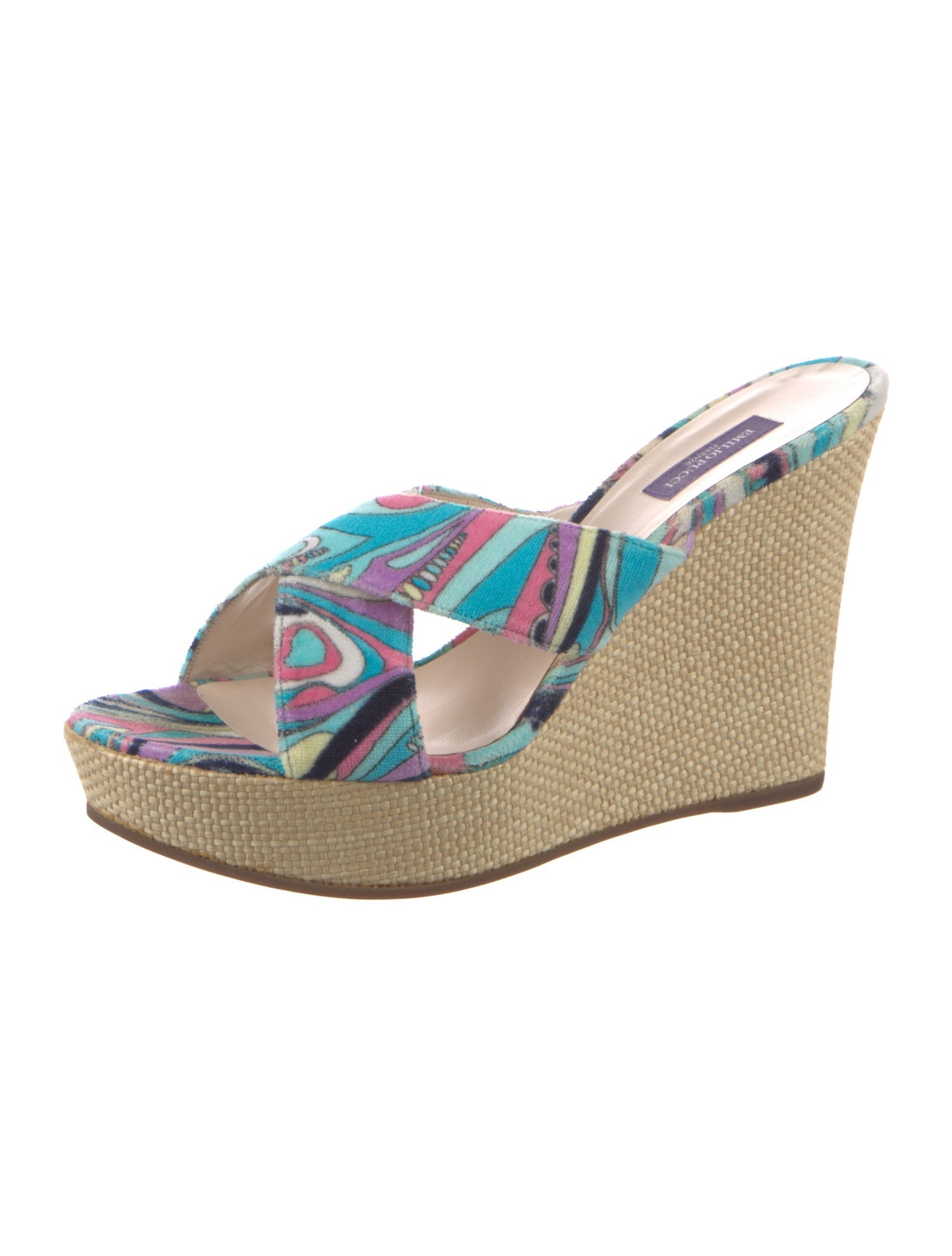 Emilio Pucci Printed Sandals