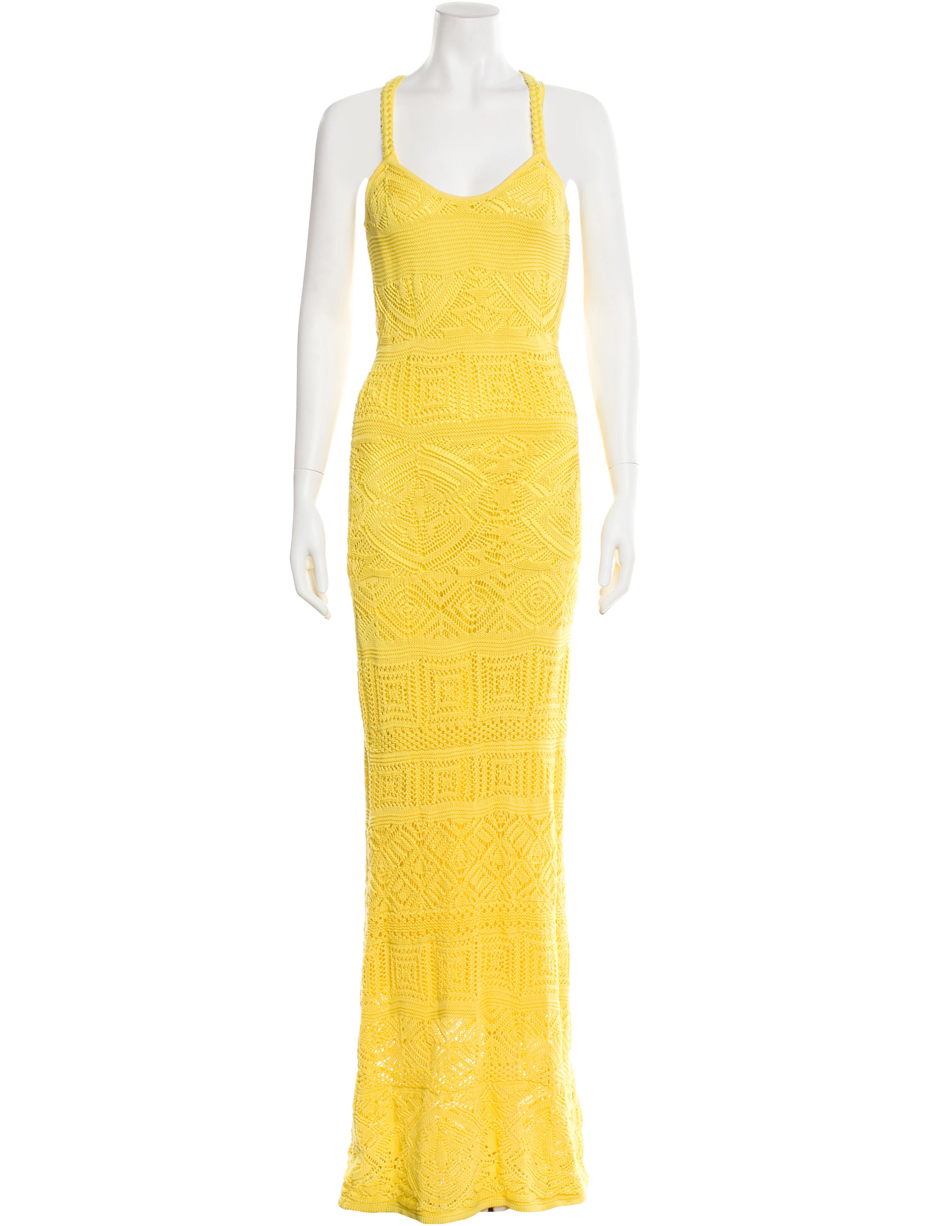Emilio Pucci Lace Pattern Long Dress w/ Tags