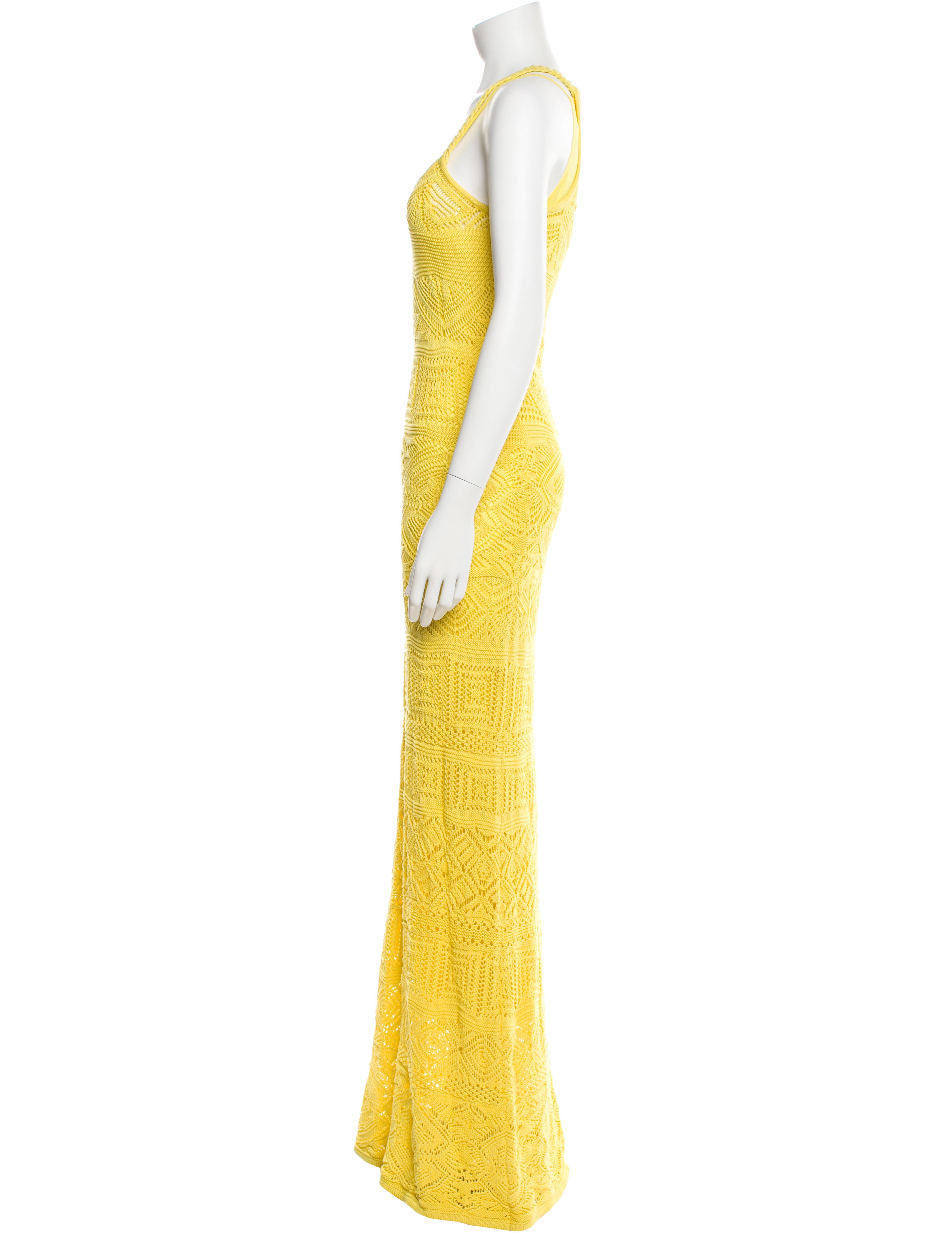 Emilio Pucci Lace Pattern Long Dress w/ Tags