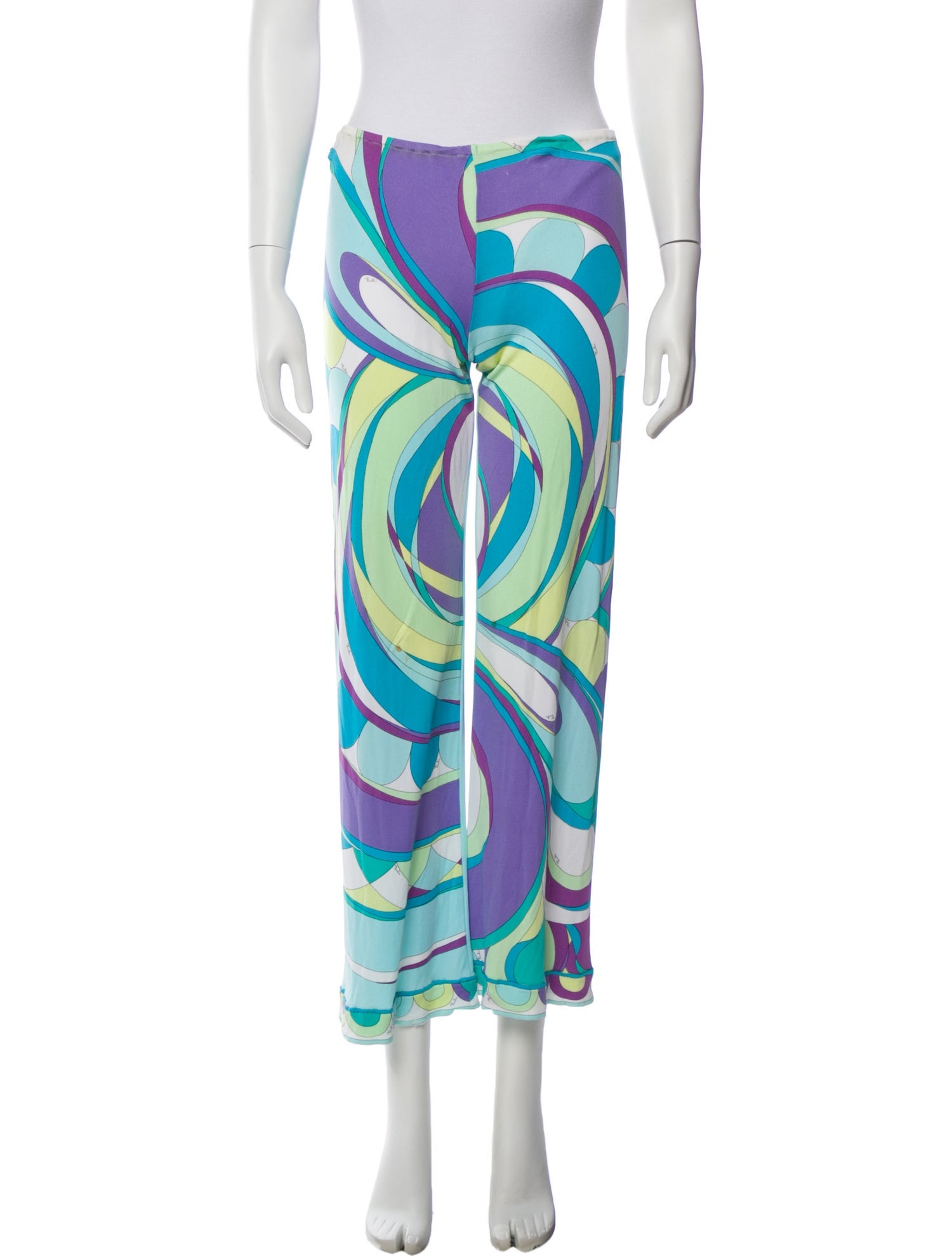 Emilio Pucci Vintage Wide Leg Pants