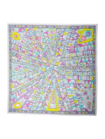 Pre-owned Pucci Printed Beach Towel In Multi