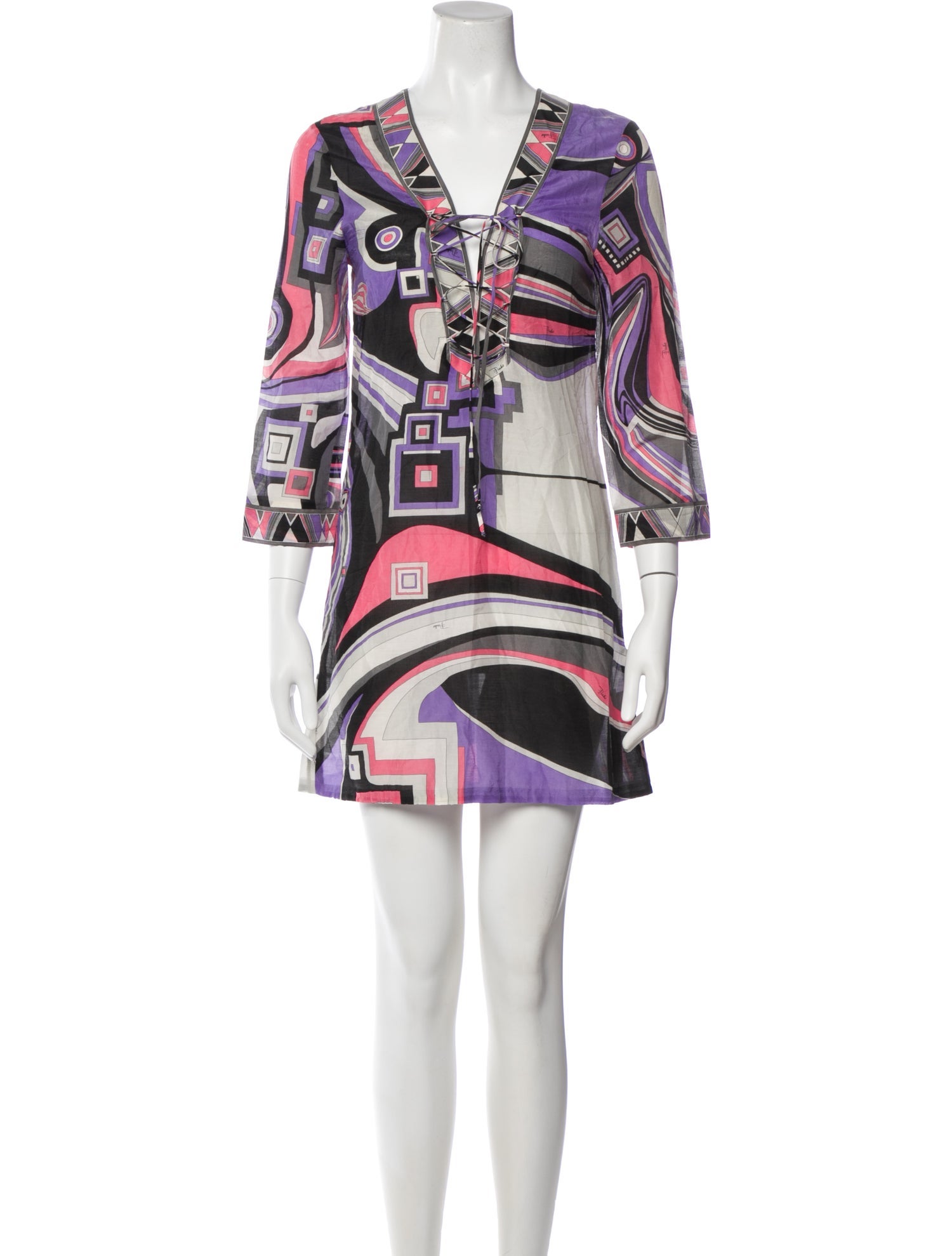 Emilio Pucci Printed Mini Dress