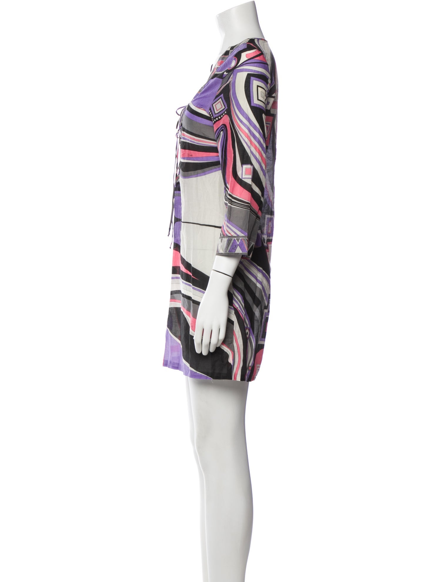 Emilio Pucci Printed Mini Dress