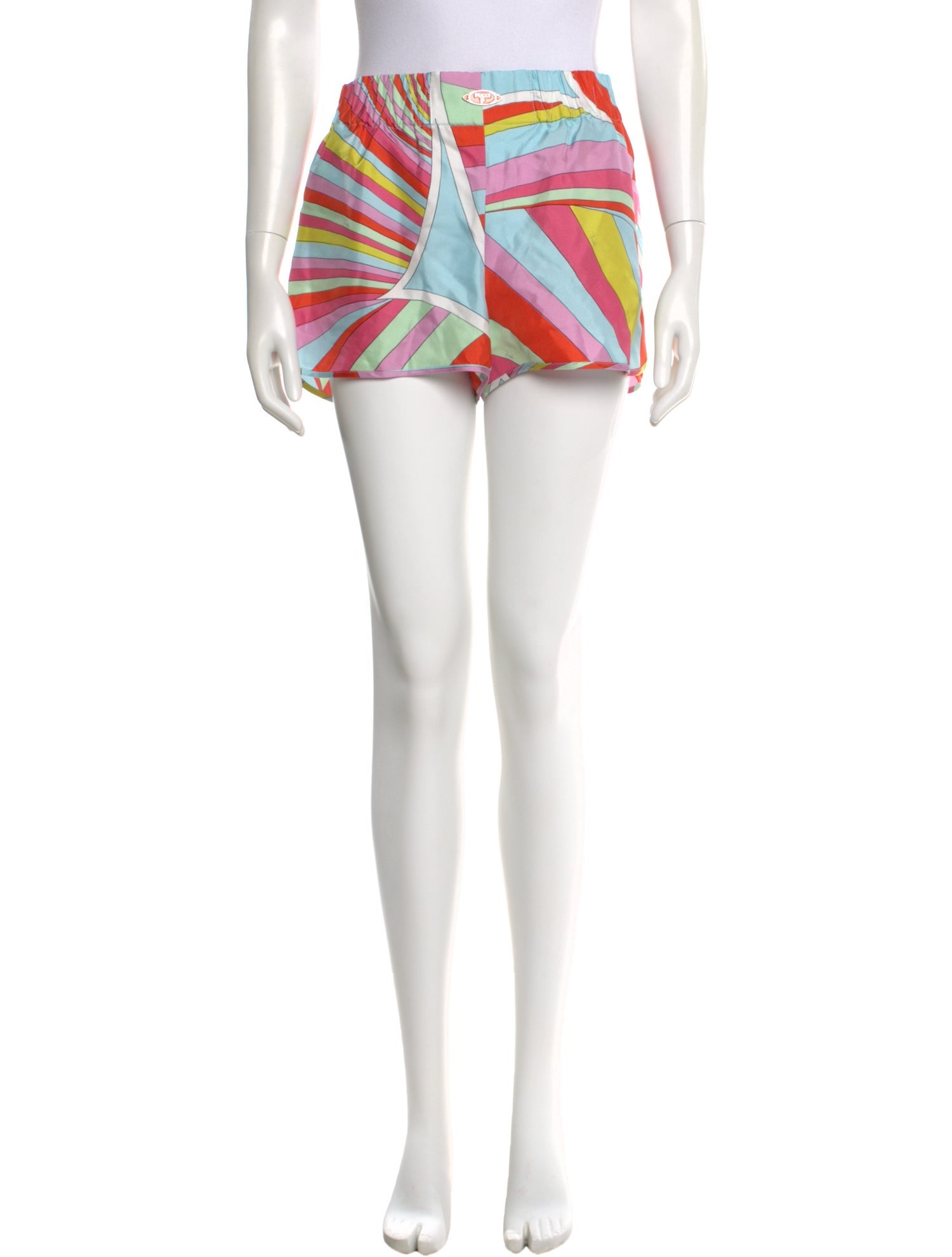 Emilio Pucci Silk Mini Shorts