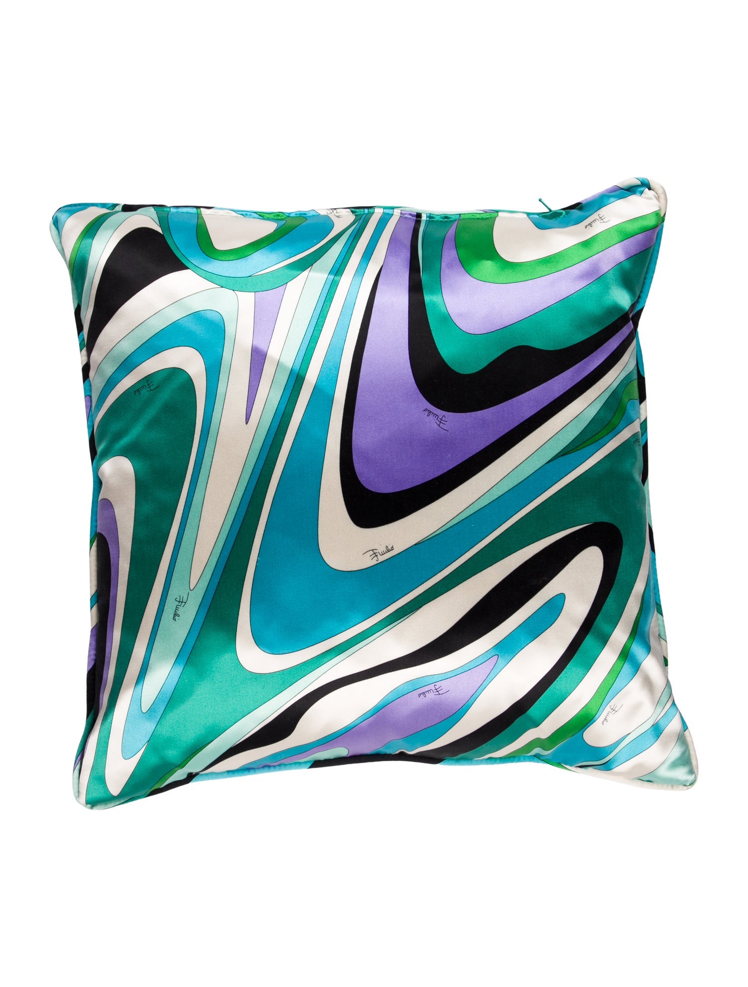 Emilio Pucci Silk Throw Pillow